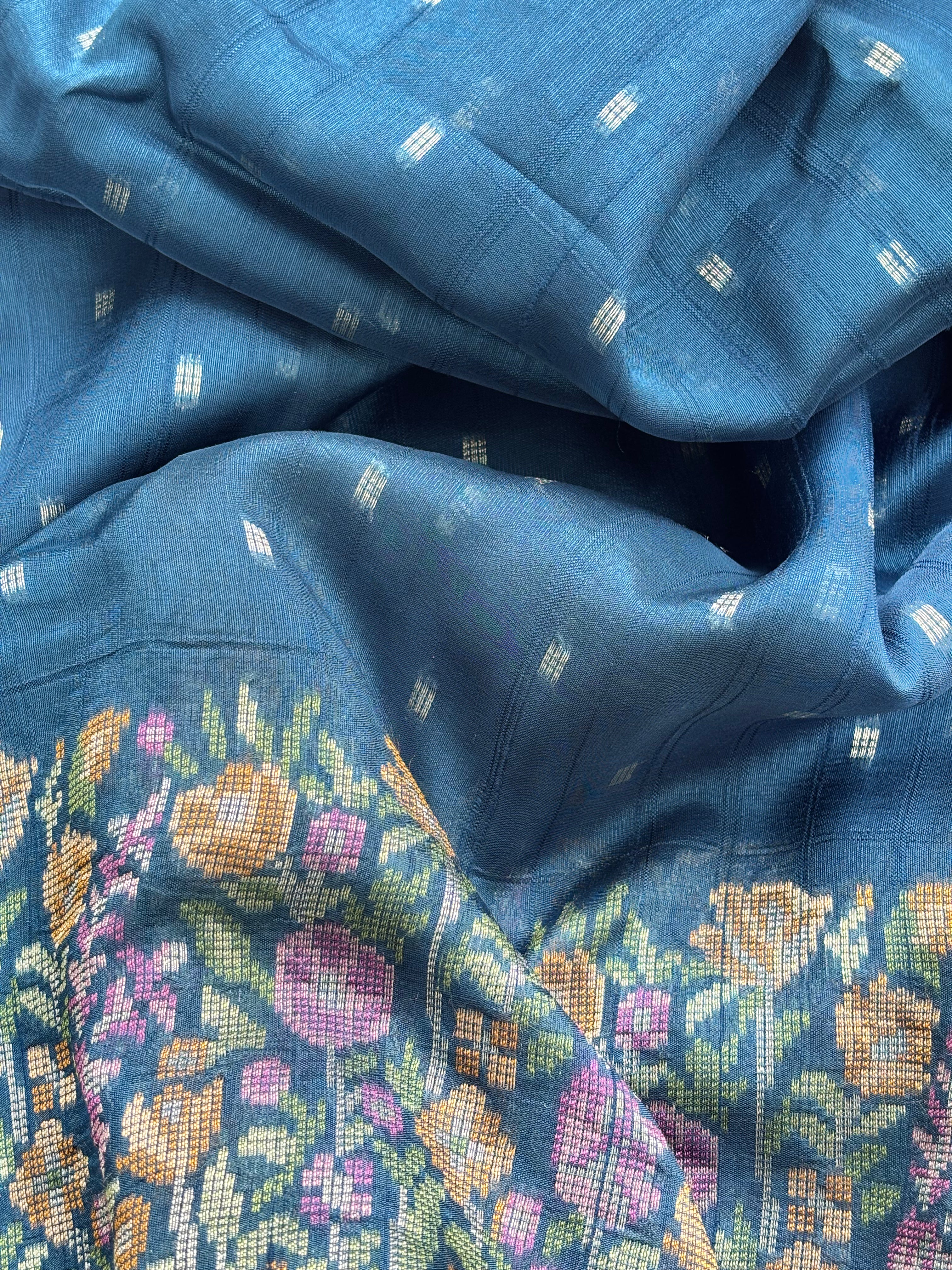 Red, Pink, Green, Purple & Blue Raw Silk Banarasi Saree