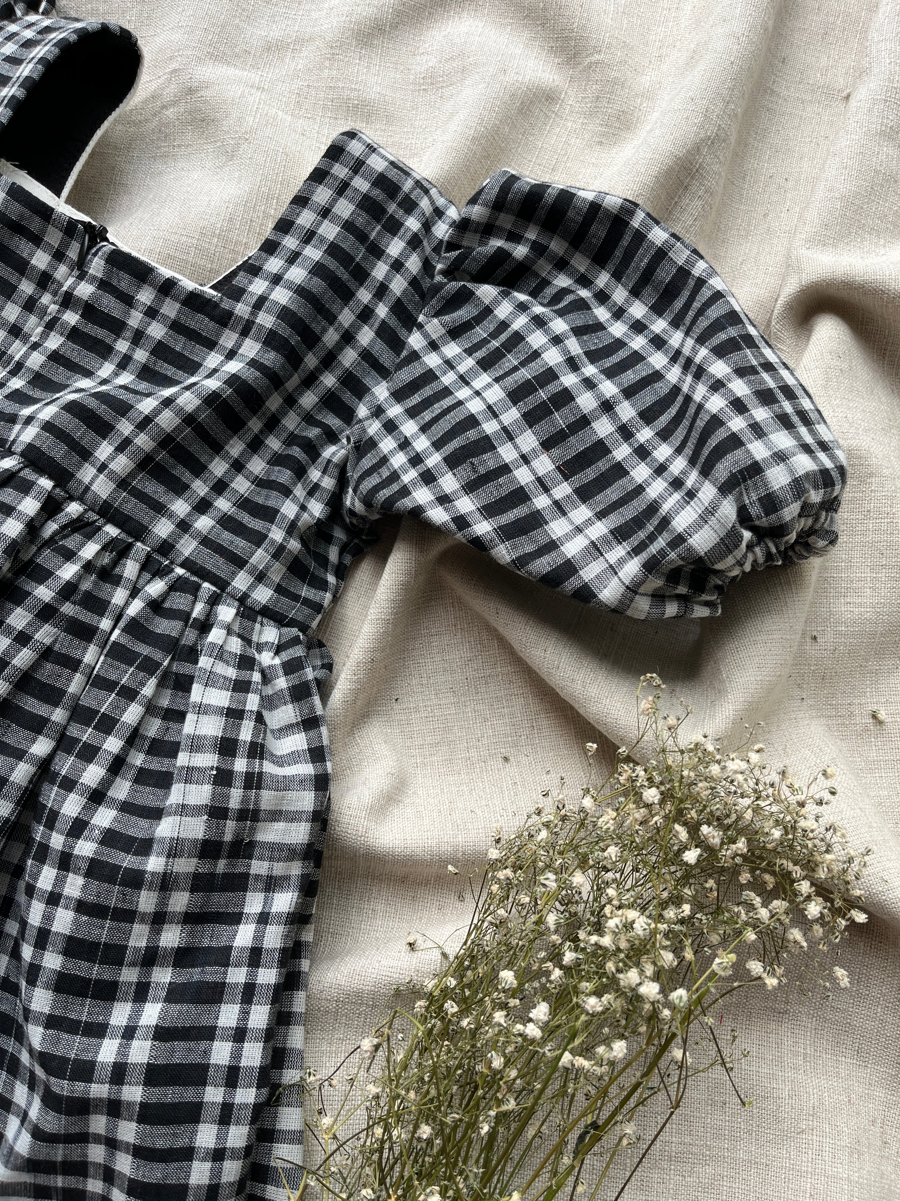 Gingham Bow Frock