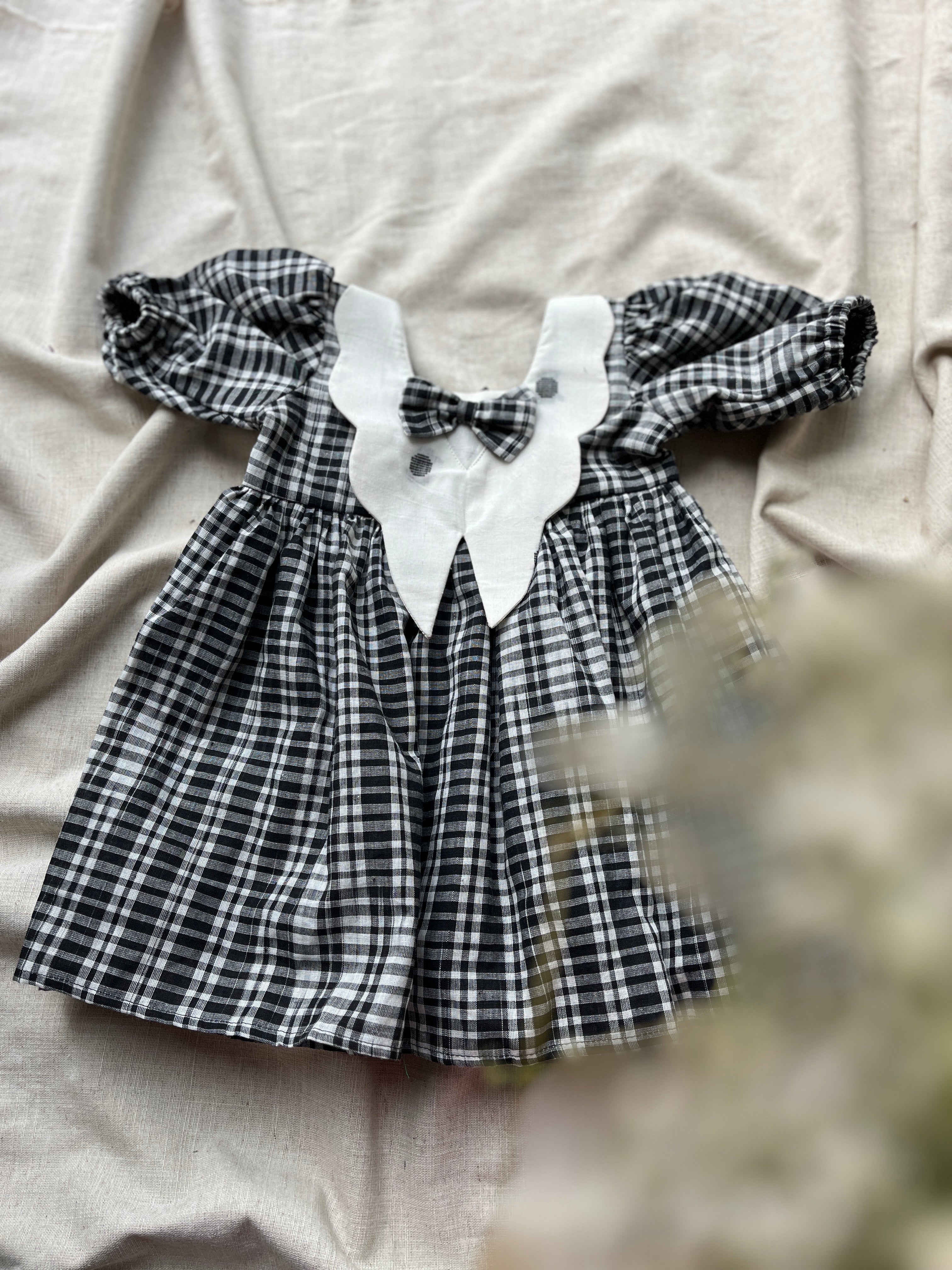 Gingham Bow Frock