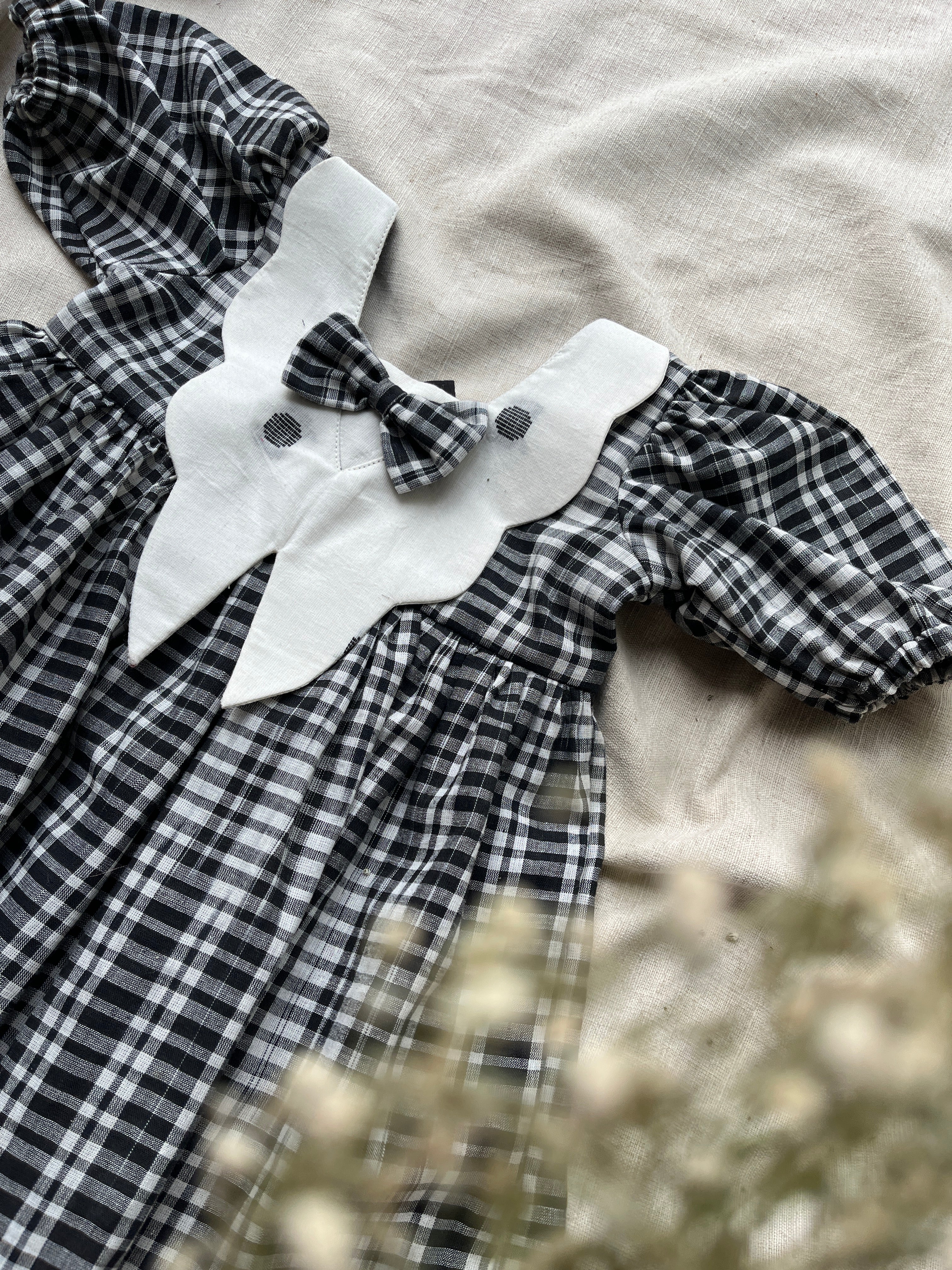 Gingham Bow Frock