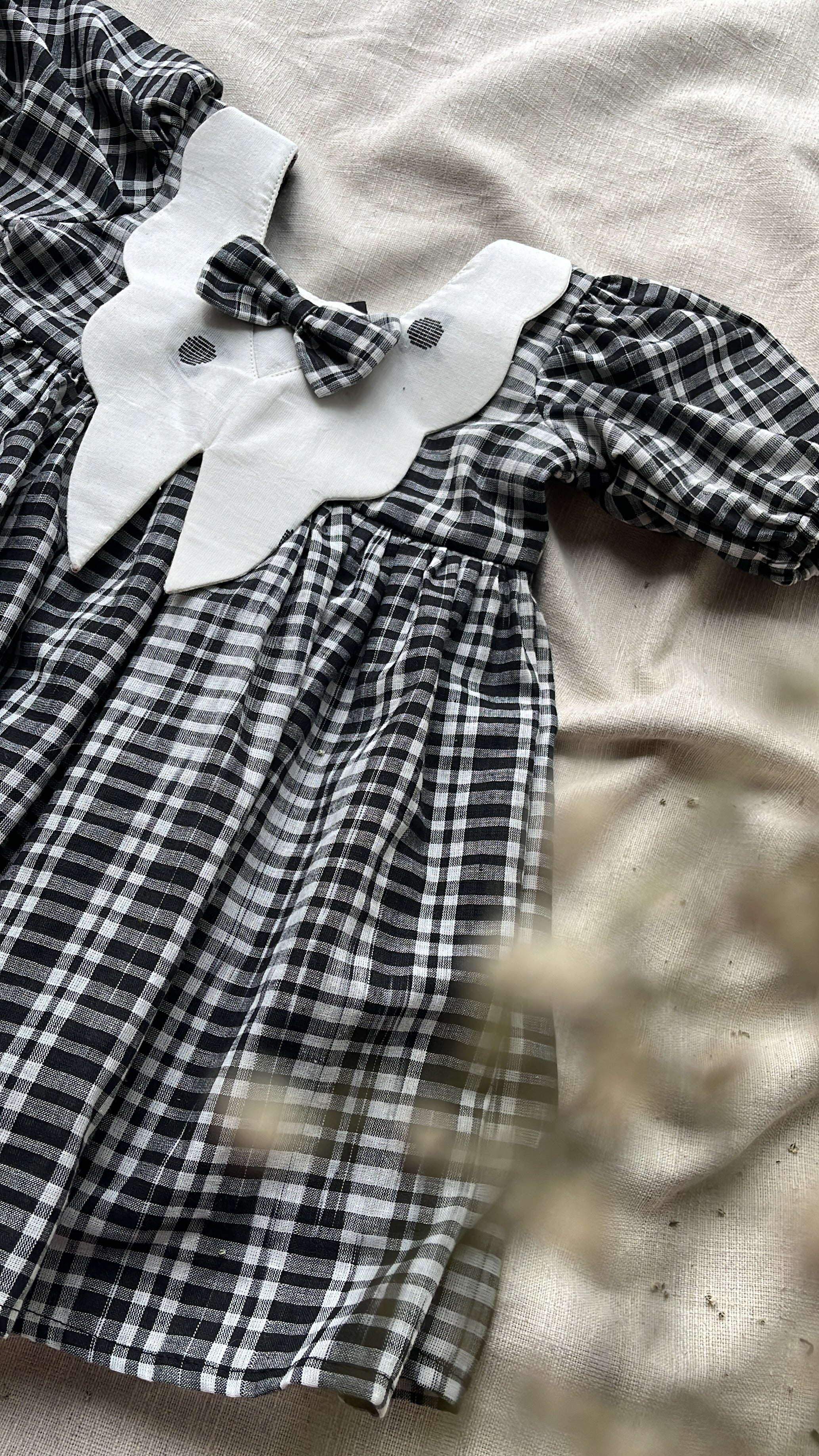 Gingham Bow Frock