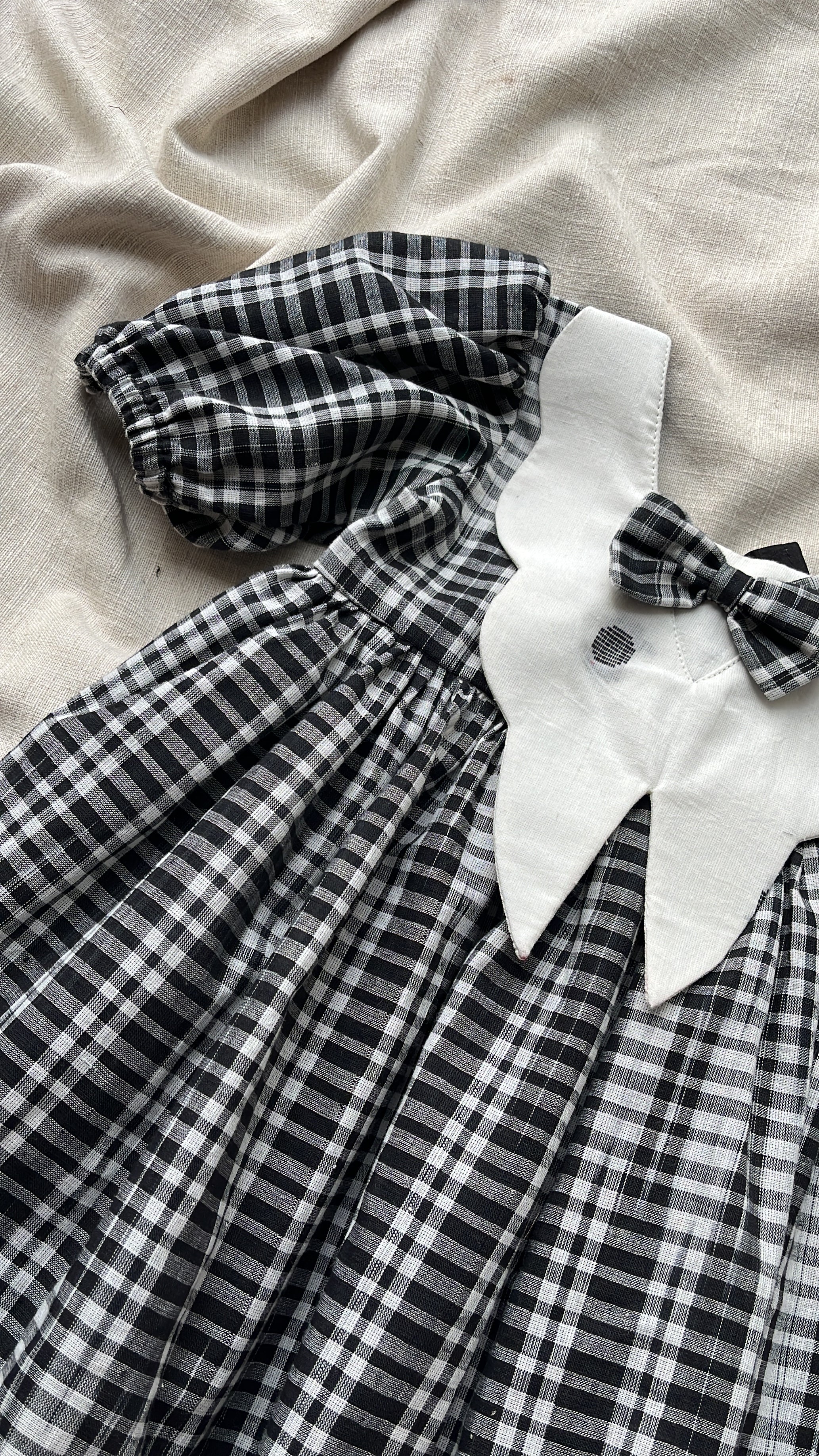 Gingham Bow Frock
