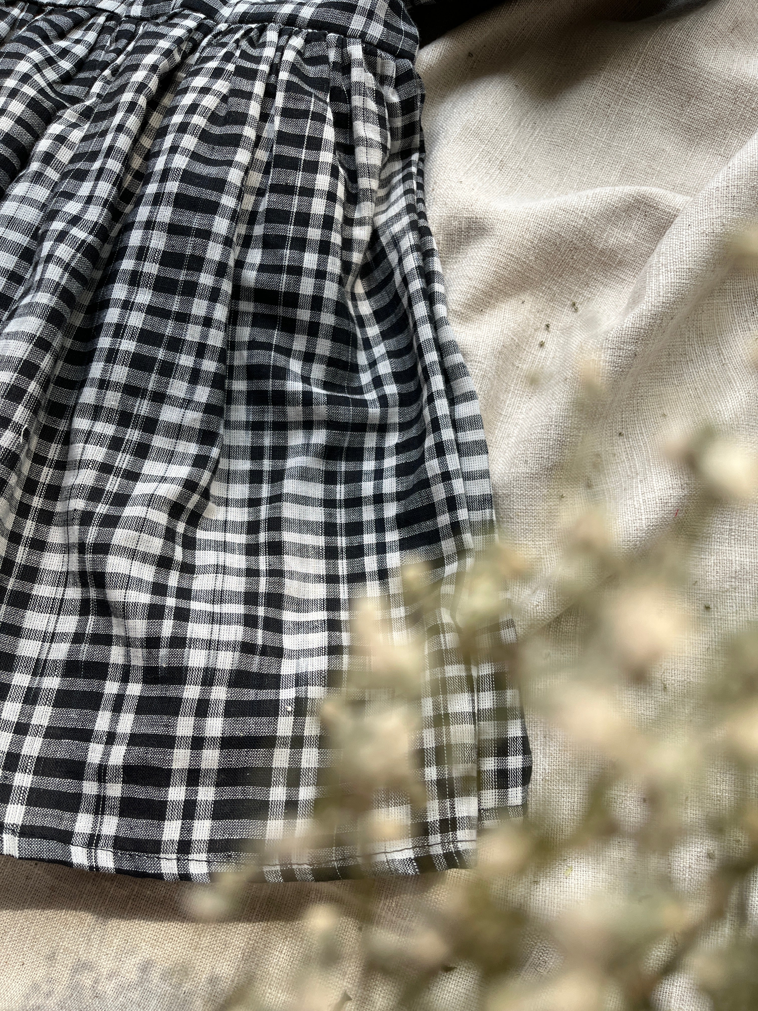 Gingham Bow Frock
