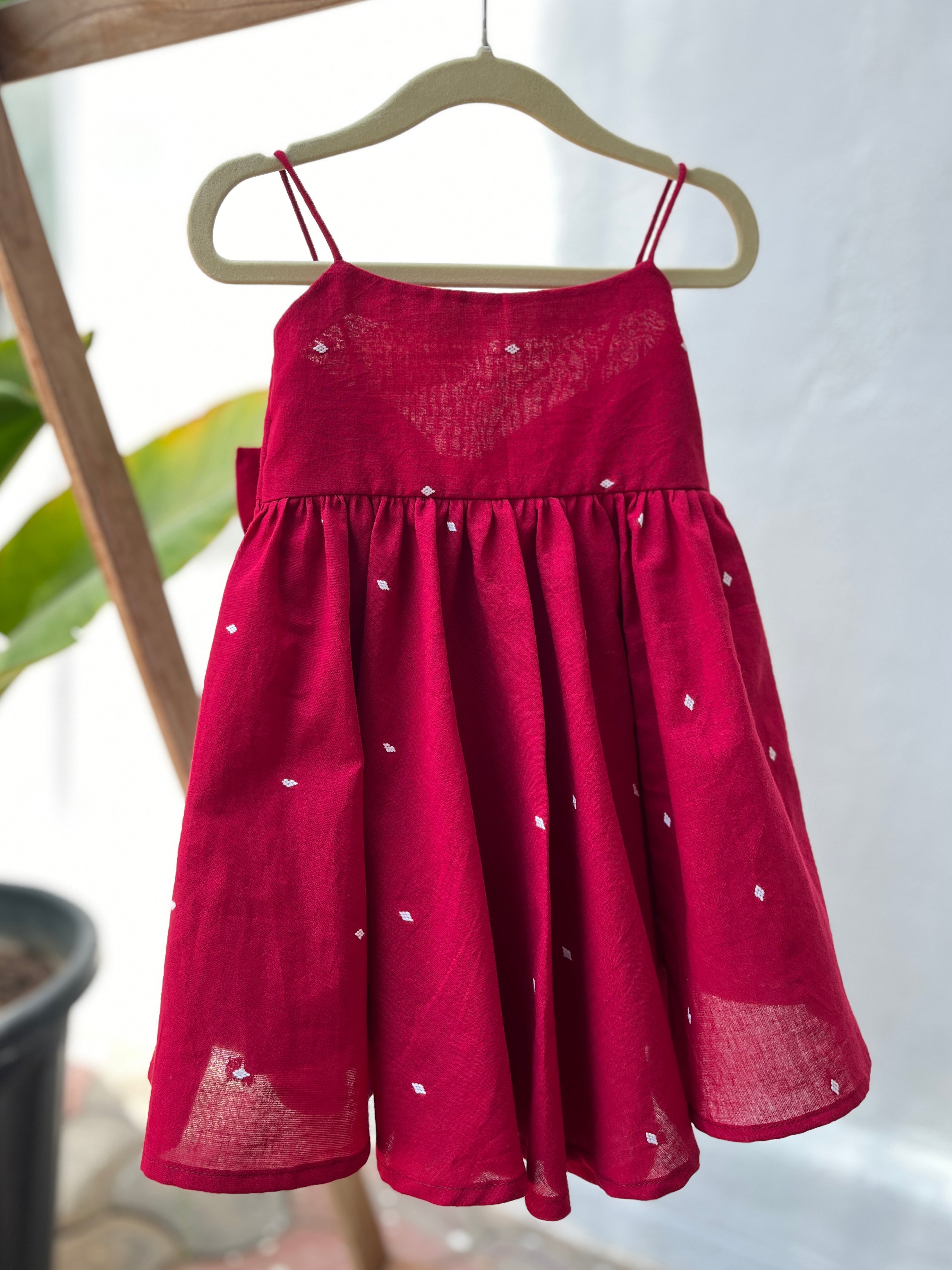 The cherry bow dress
