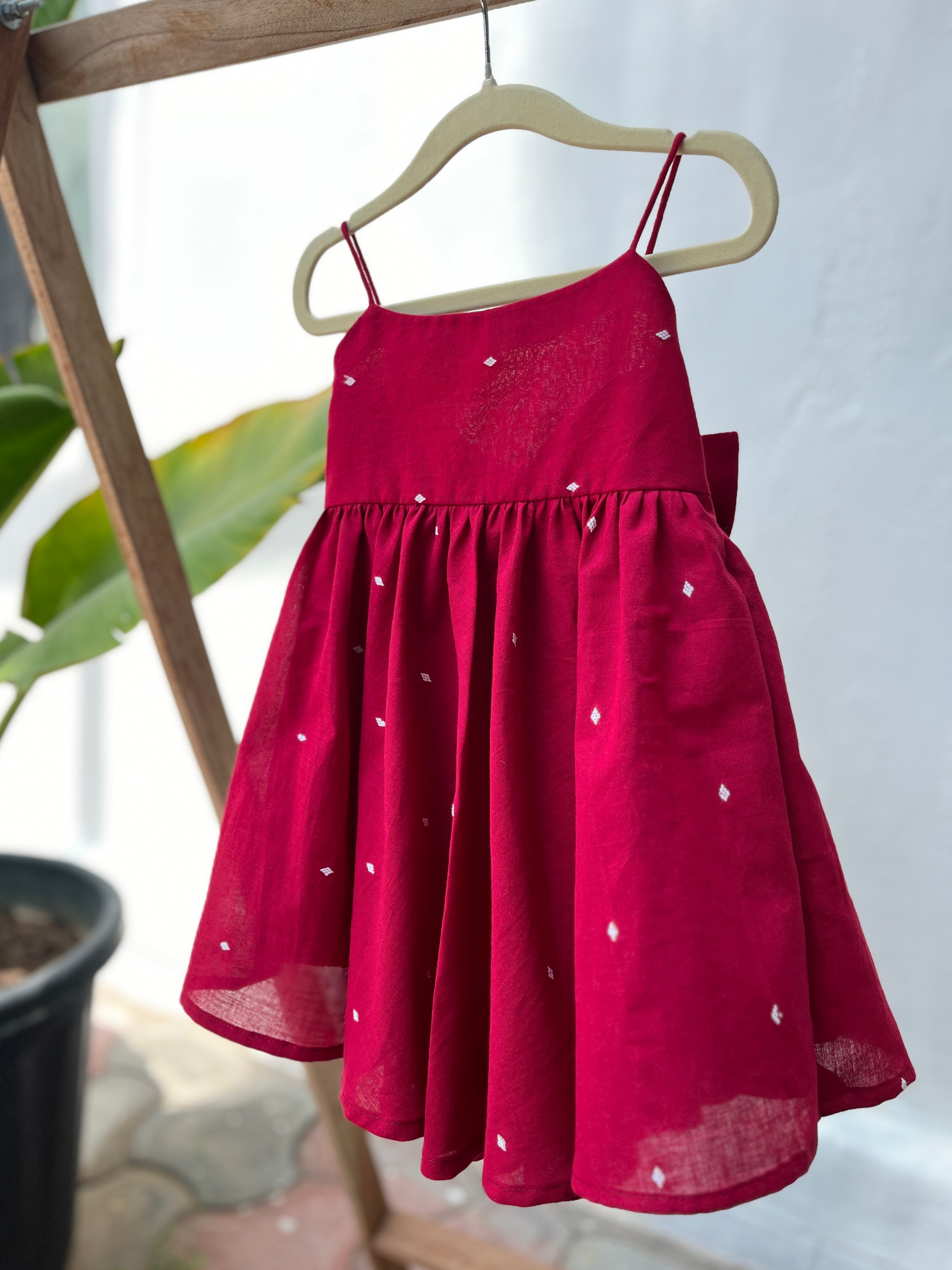 The cherry bow dress