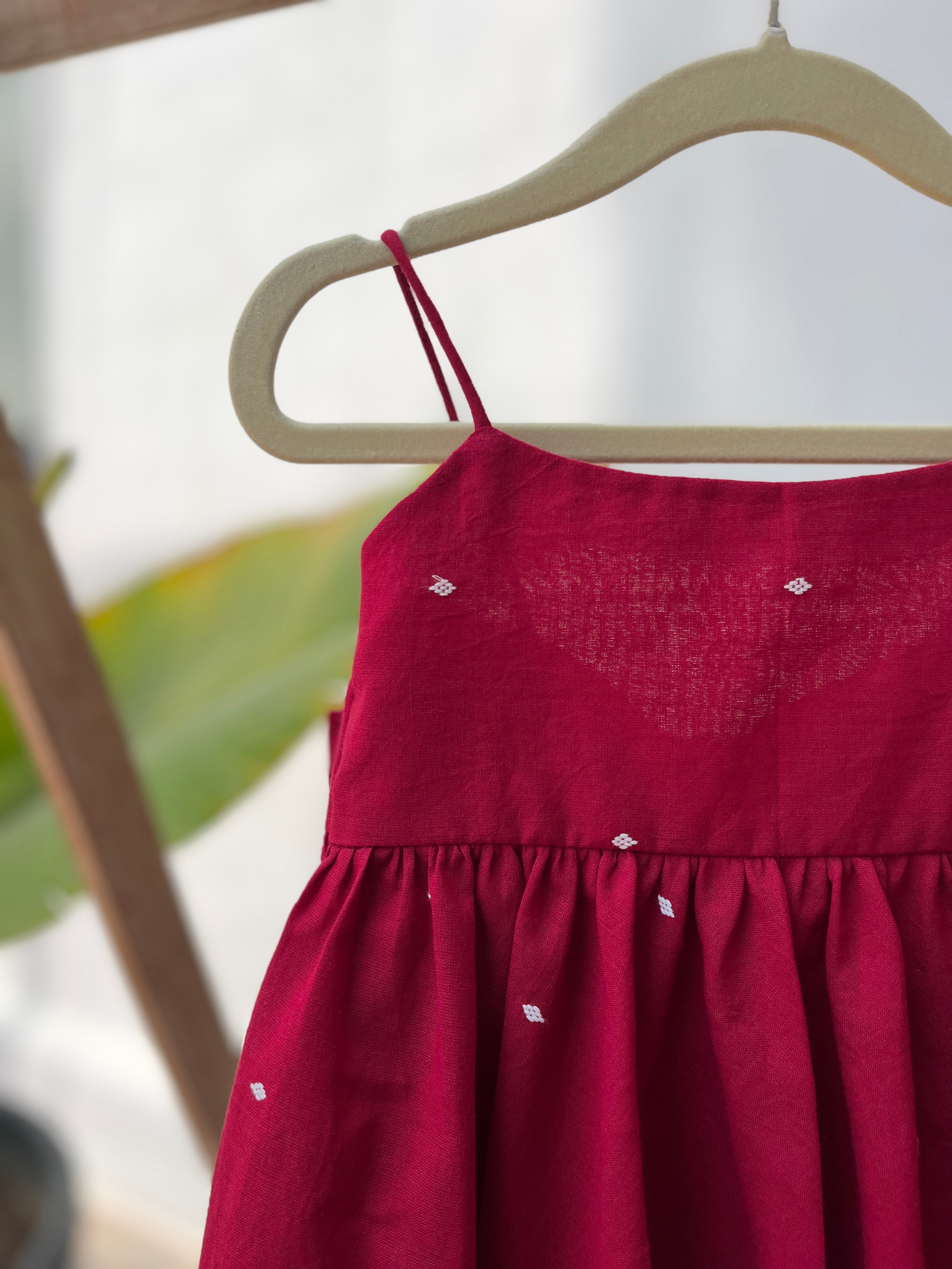 The cherry bow dress