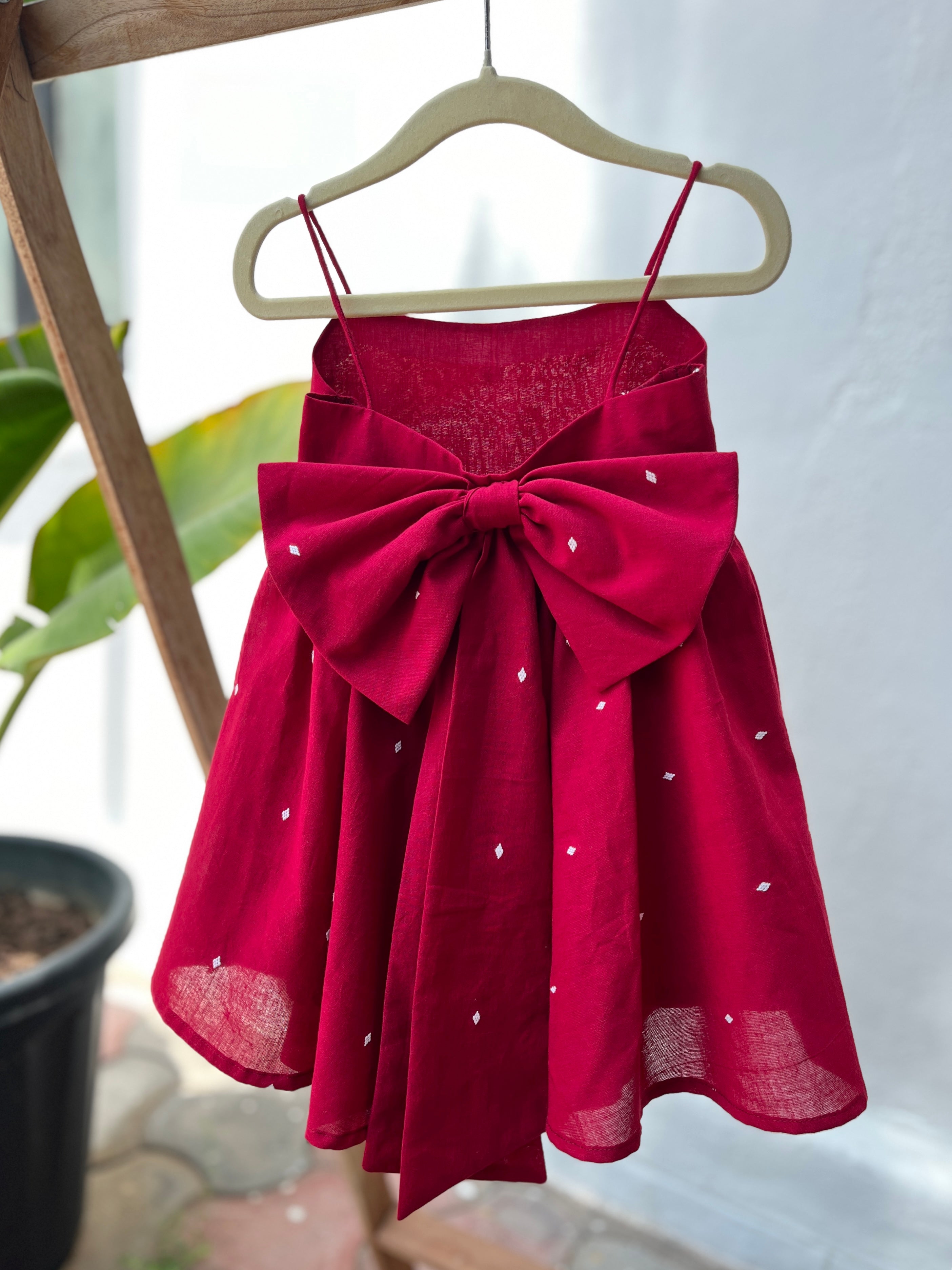The cherry bow dress