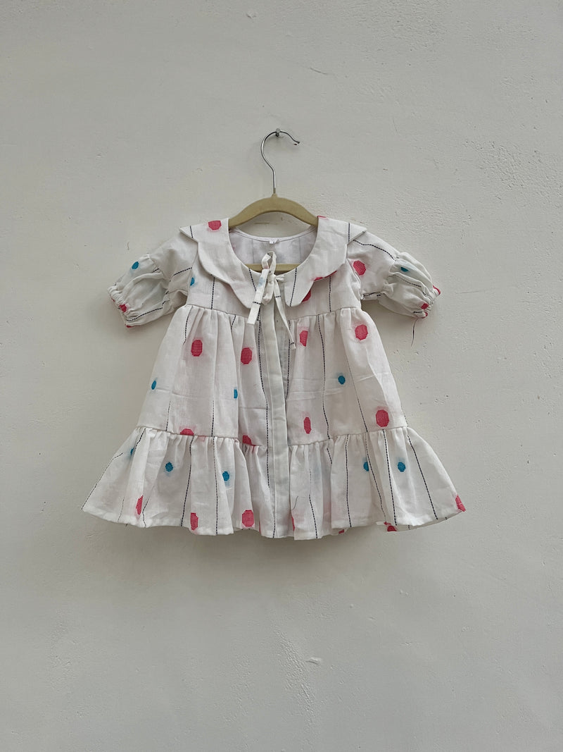White candy frock