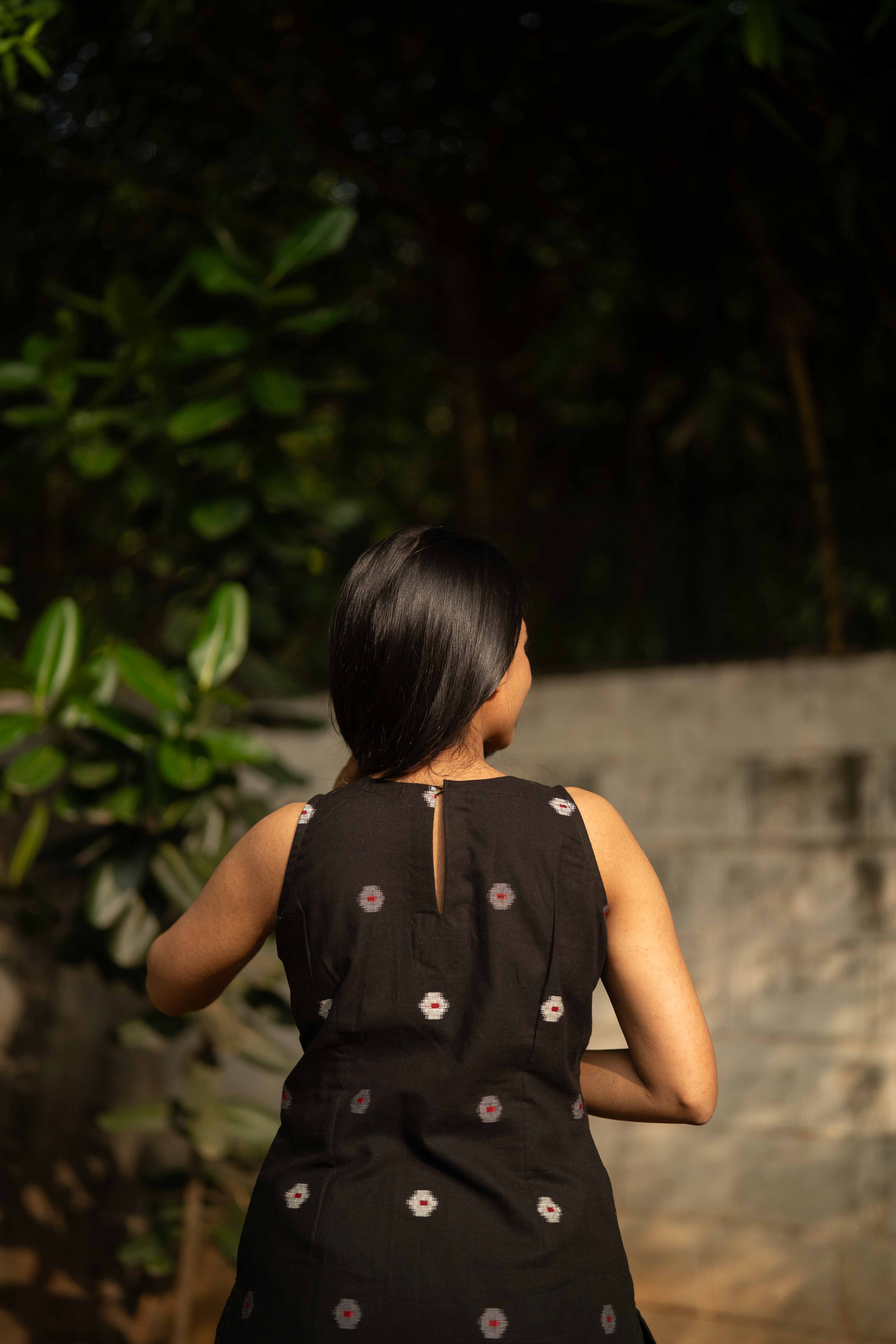 Black Cotton Co-ord Set