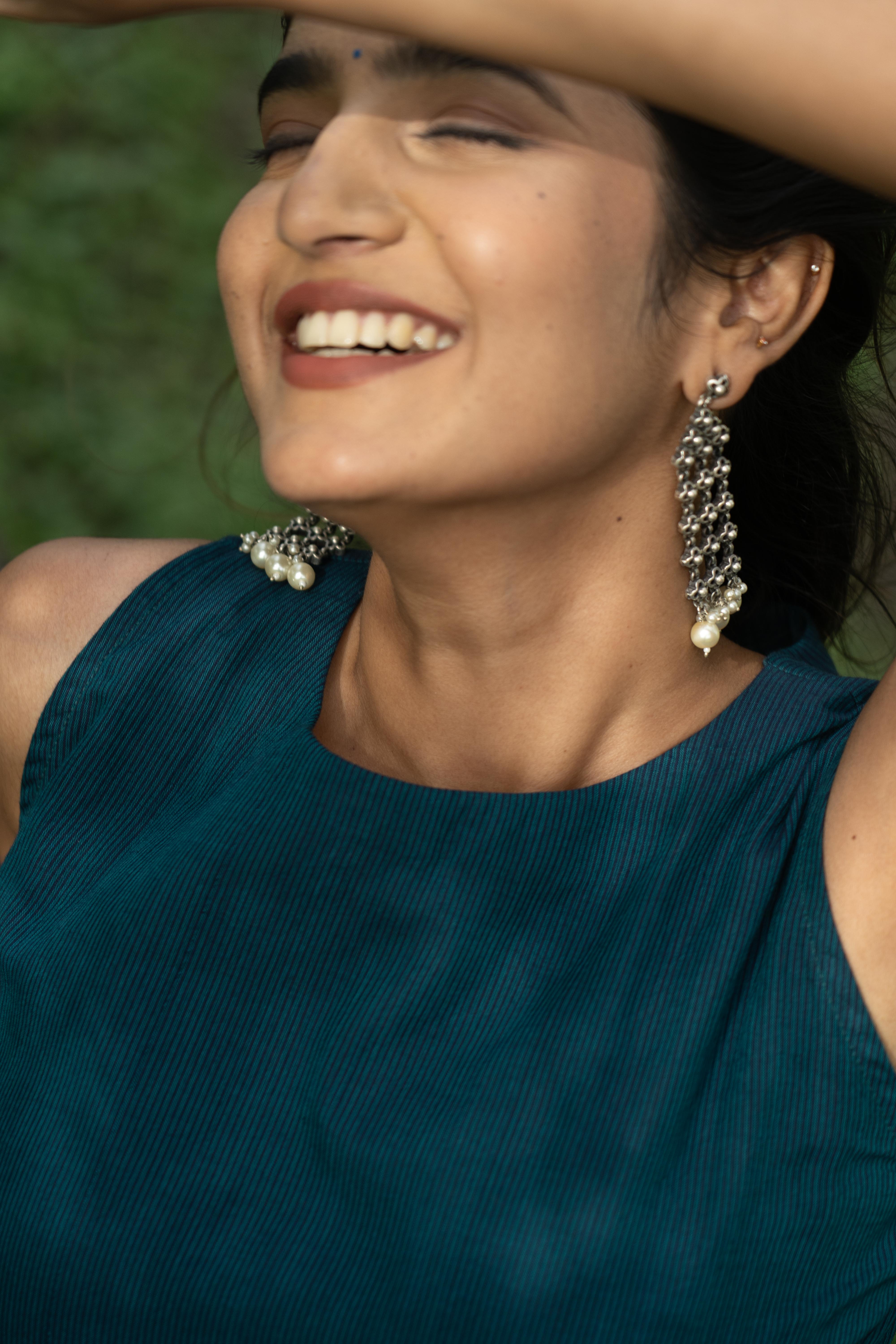 Blue Kadhambari Cotton (Pant / Bottom Only)