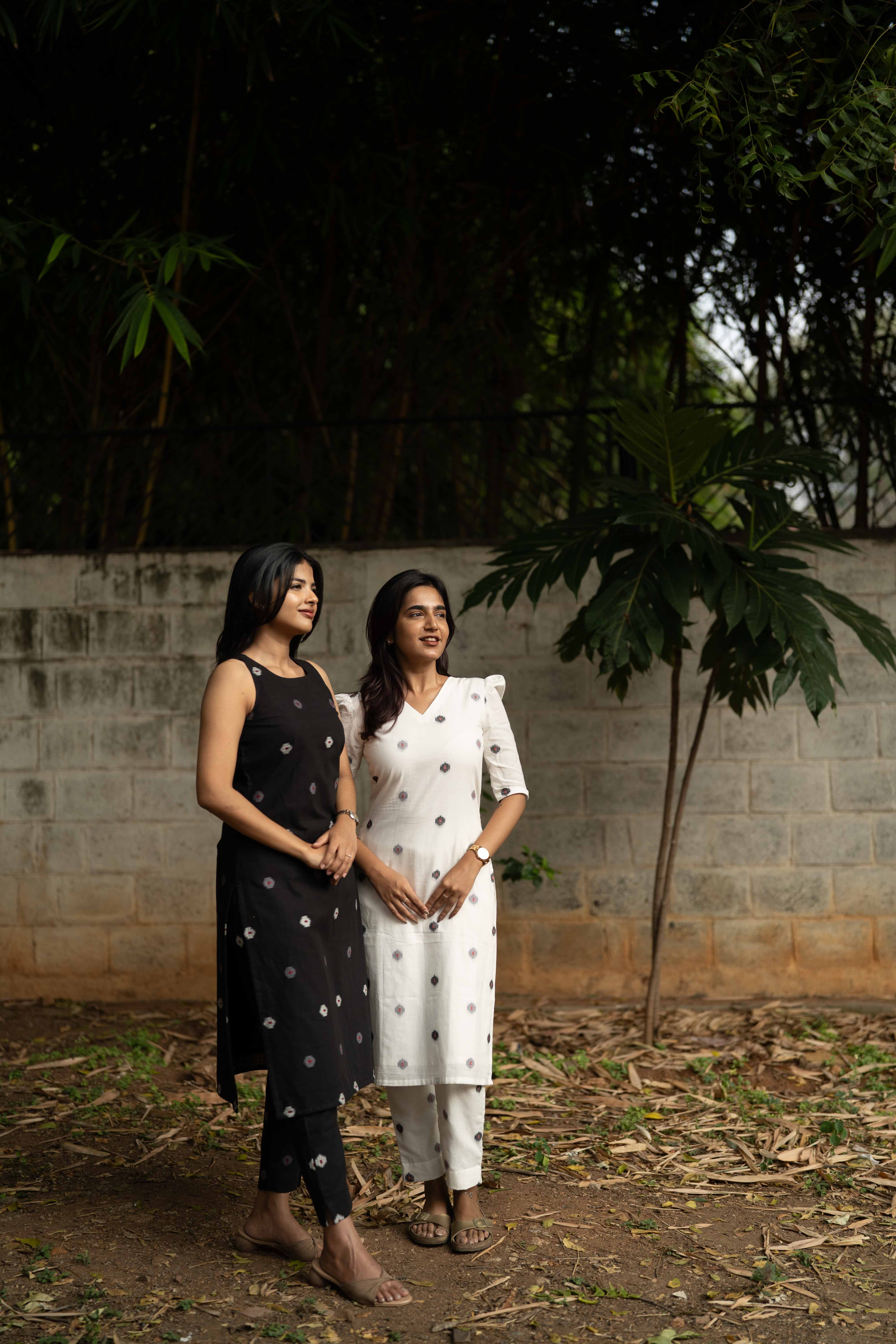 White Cotton Co-ord Set