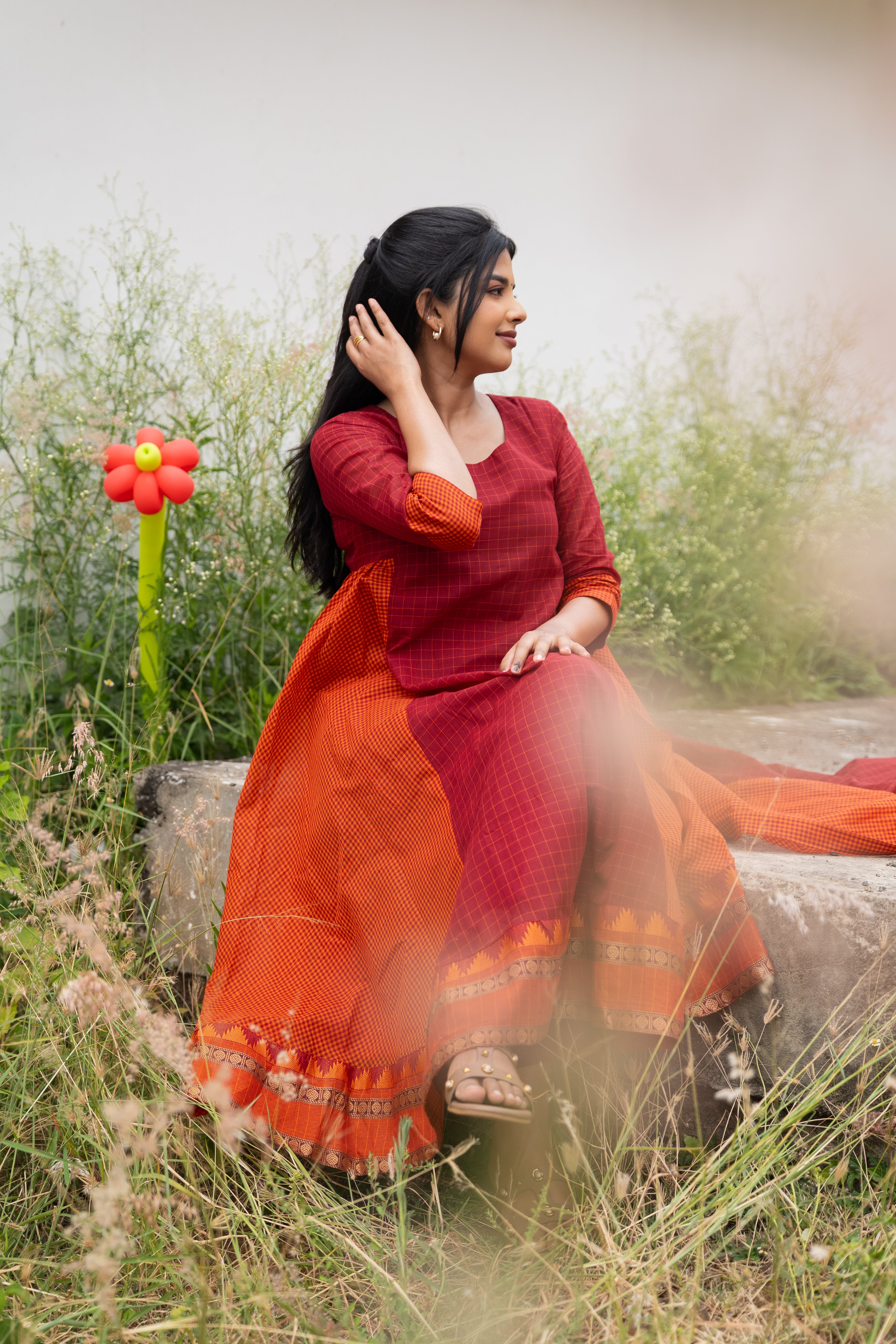 Orange Kattam Set