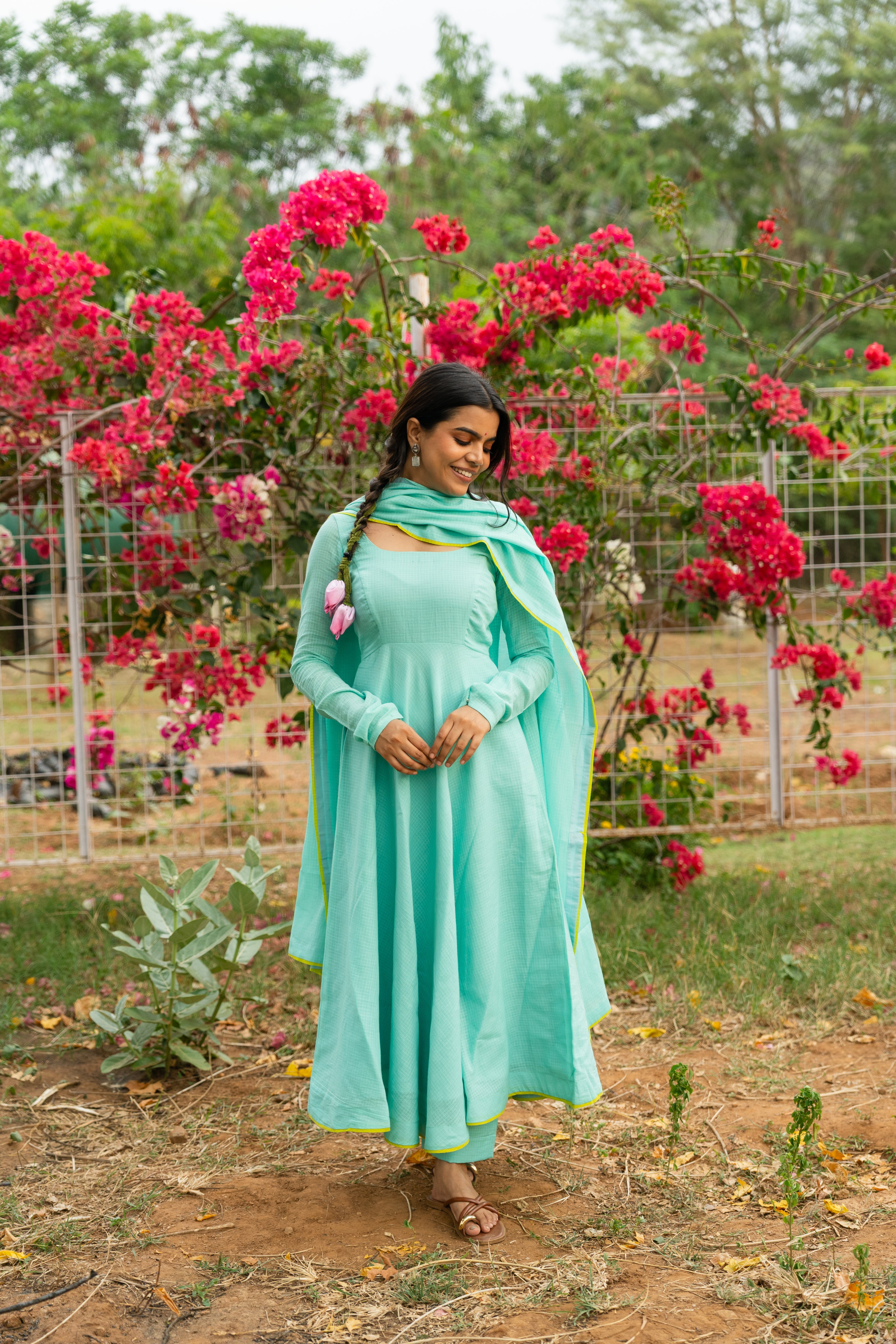 Aqua Kota Anarkali Set
