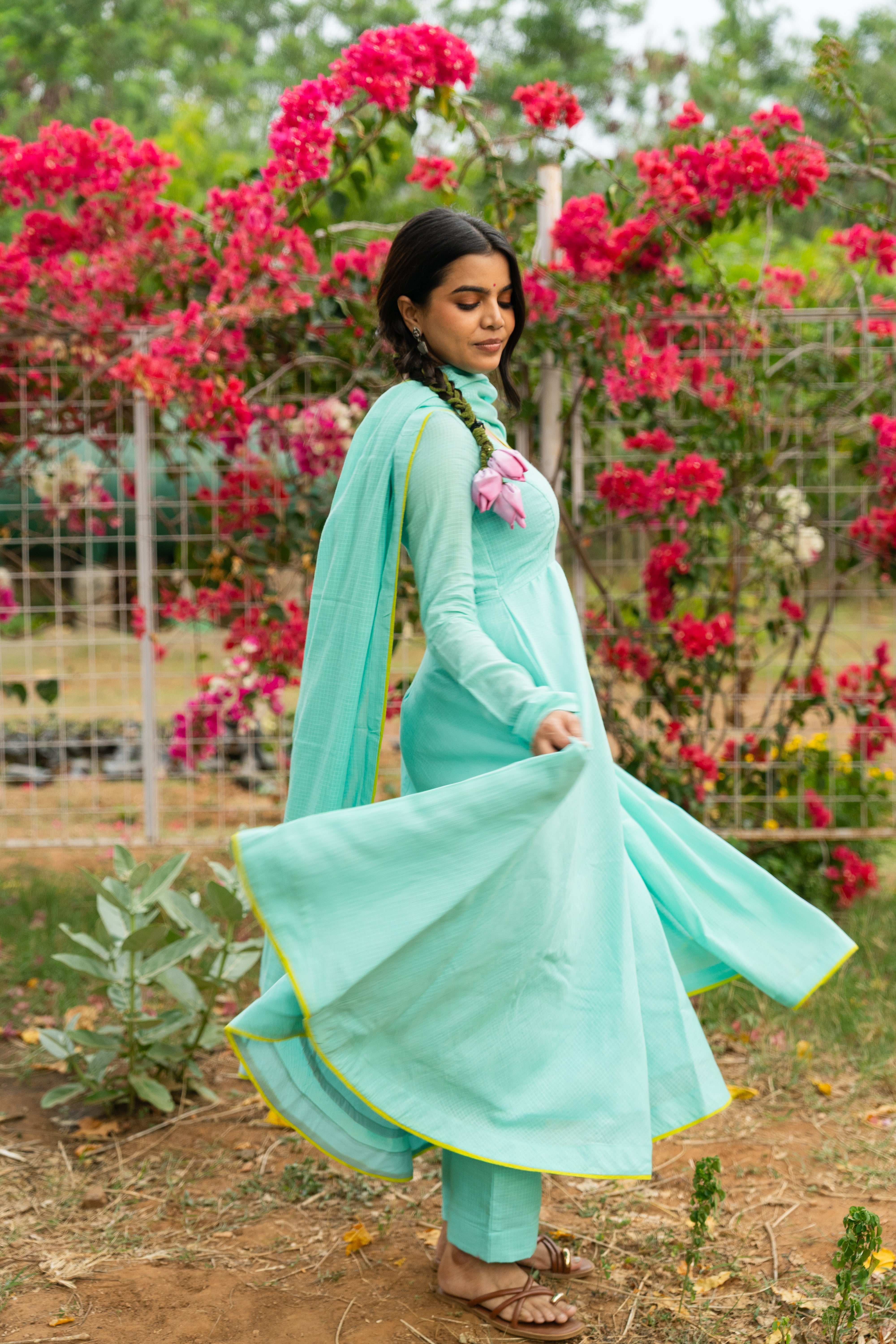 Aqua Kota Anarkali Set