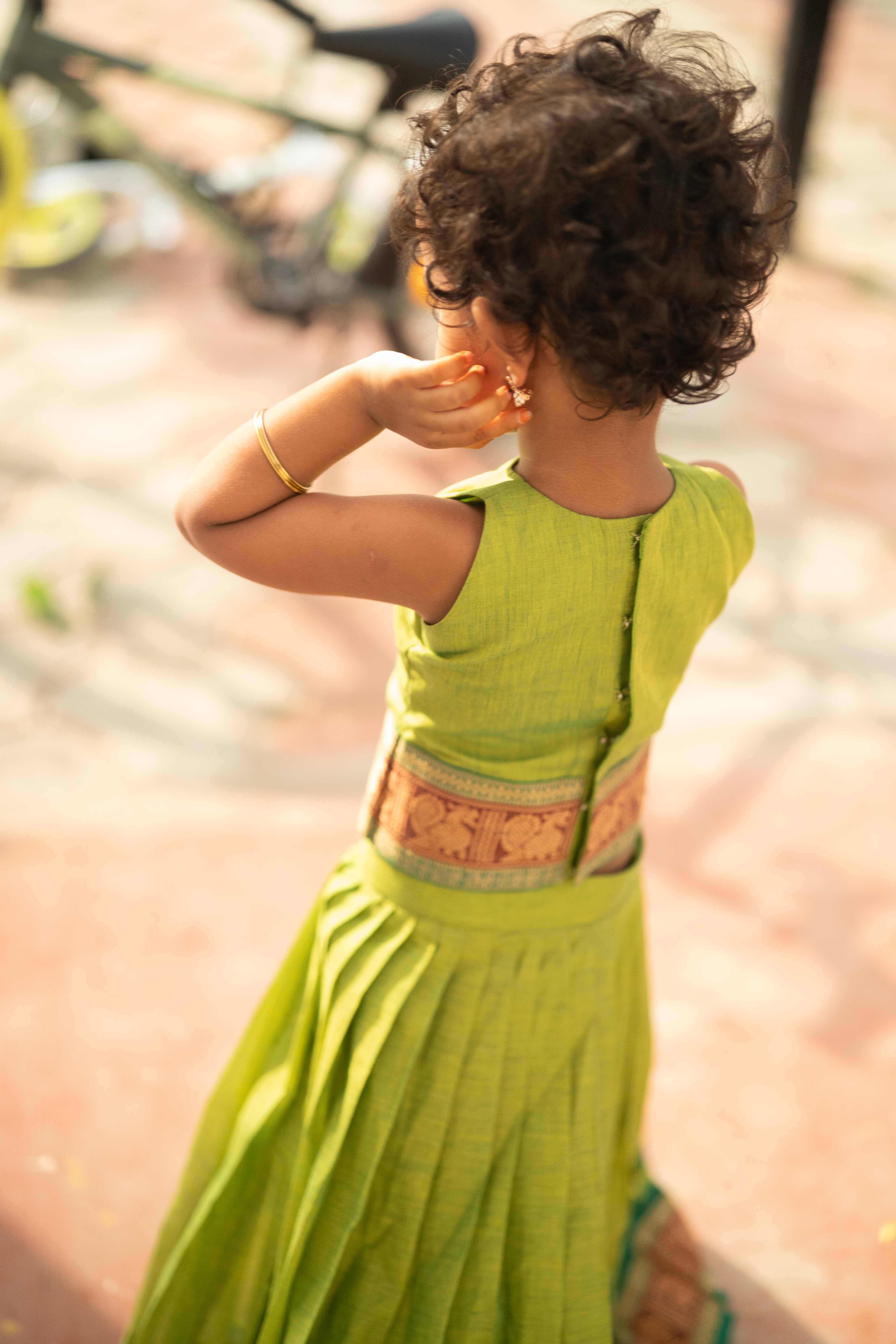 Mint green Skirt & Top