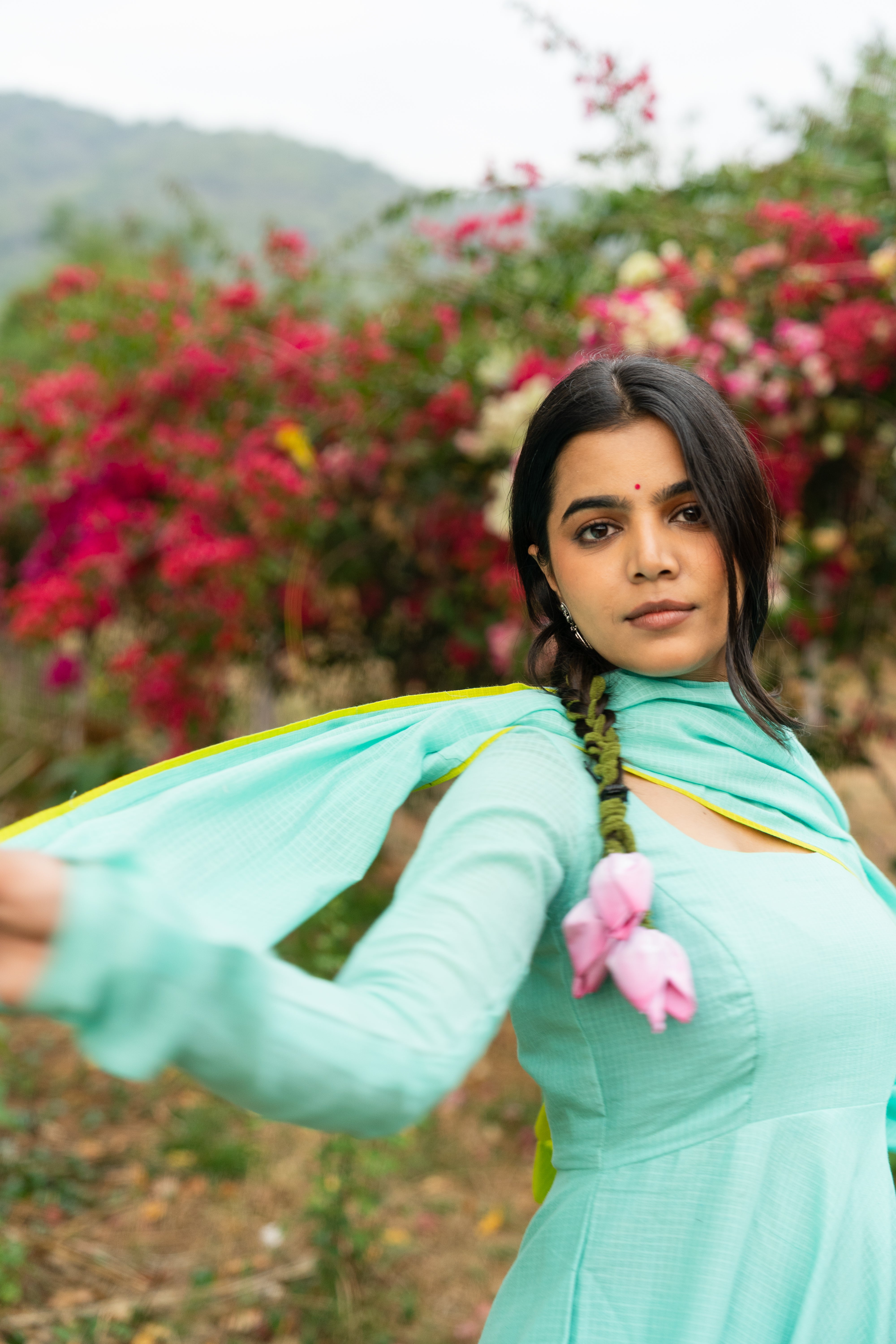 Aqua Kota Anarkali Set