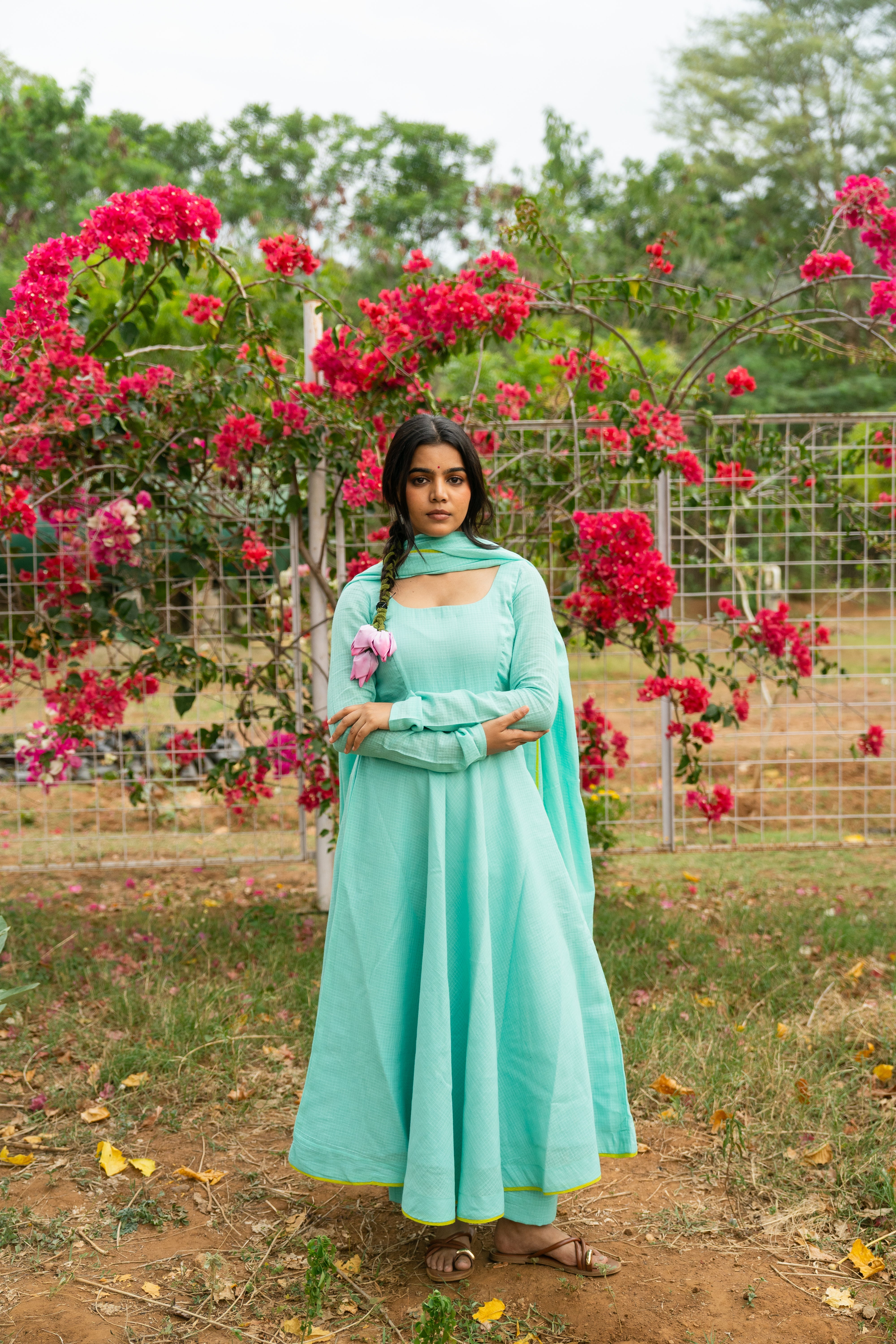 Aqua Kota Anarkali Set