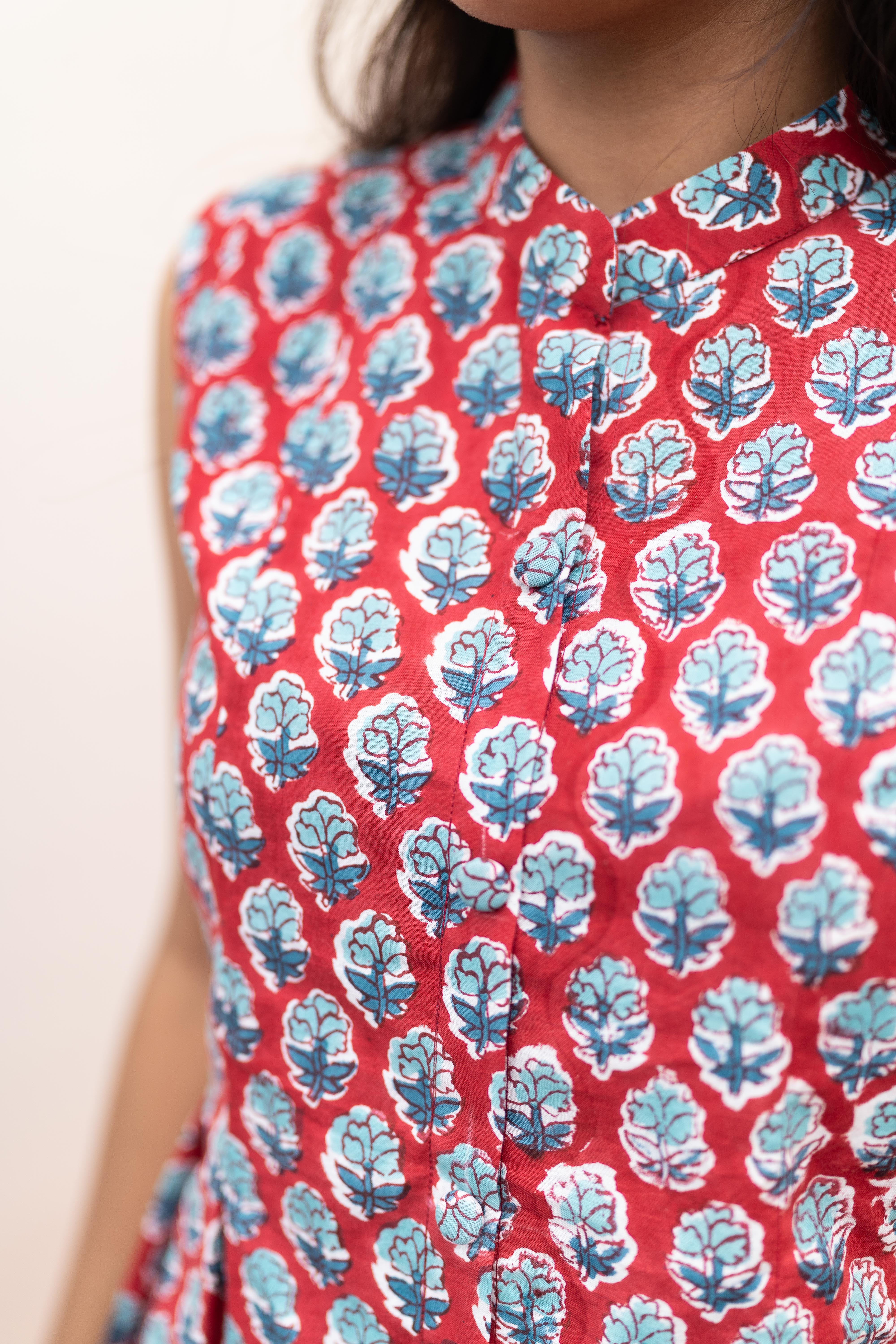 Pomé Red short top