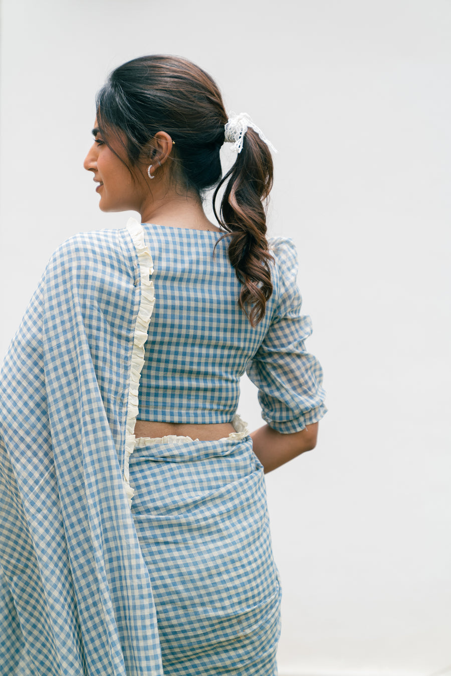 Megham Checks Saree