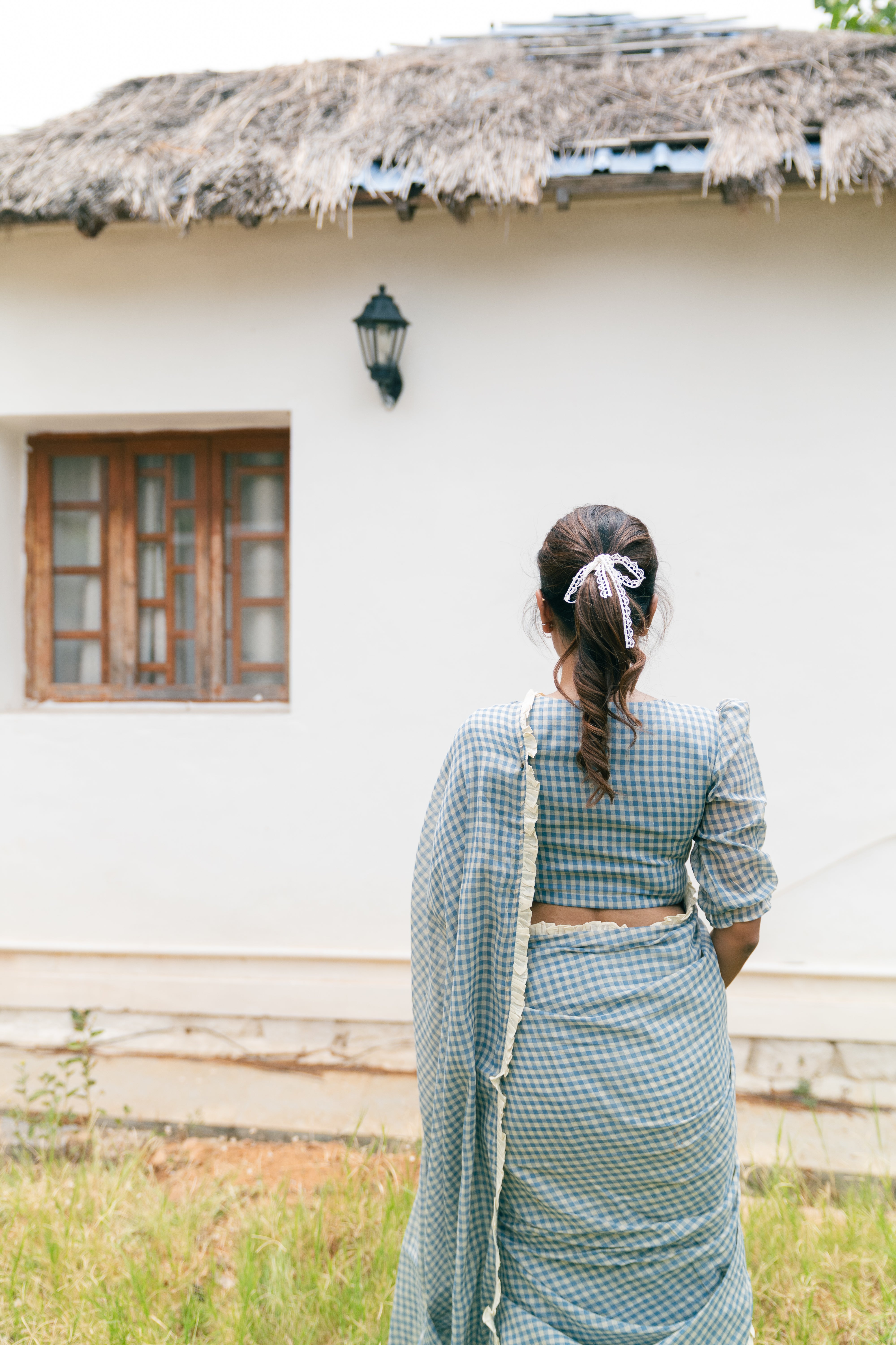 Megham Checks Saree
