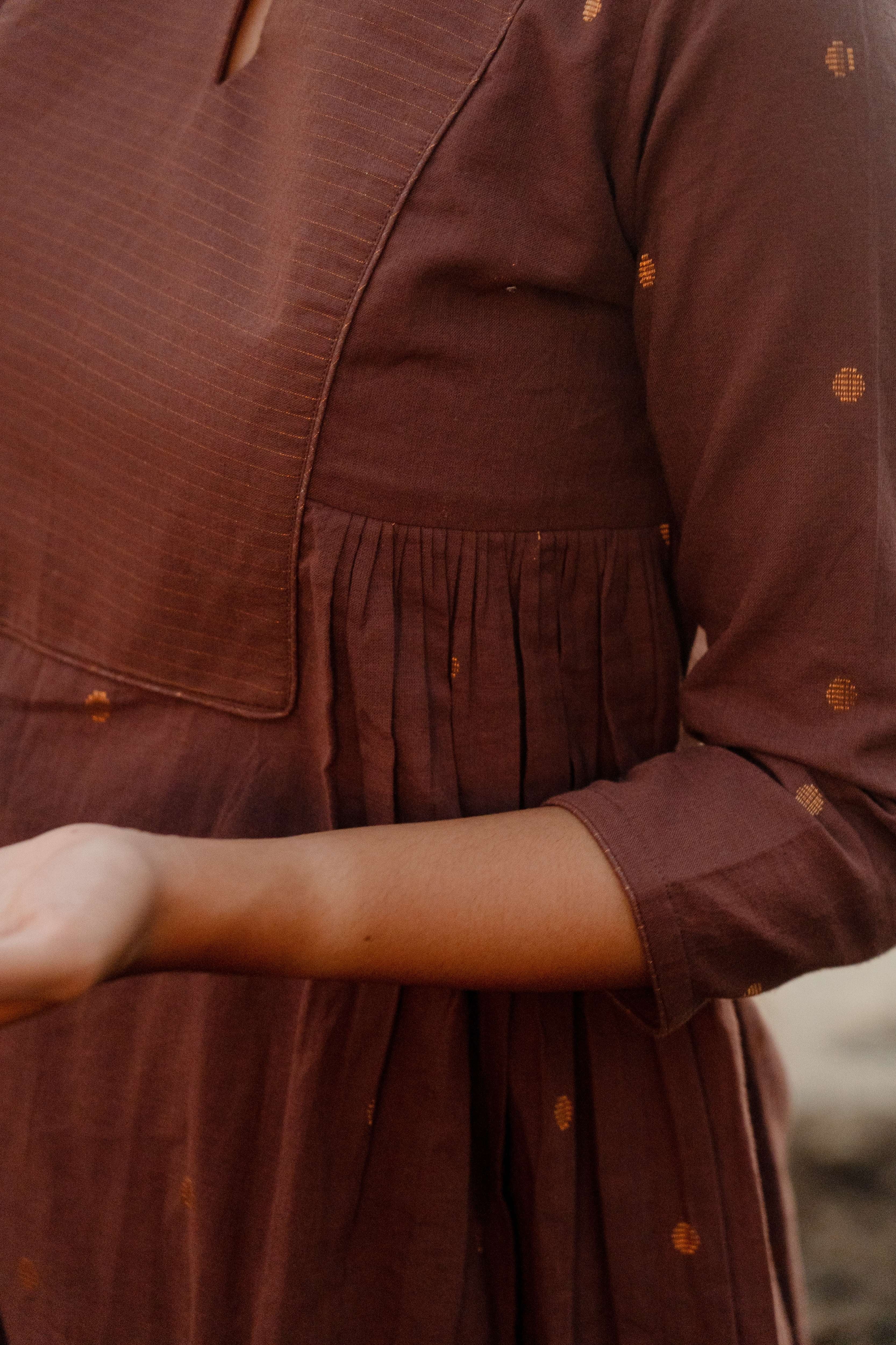 Brown Meera Co-ord Set