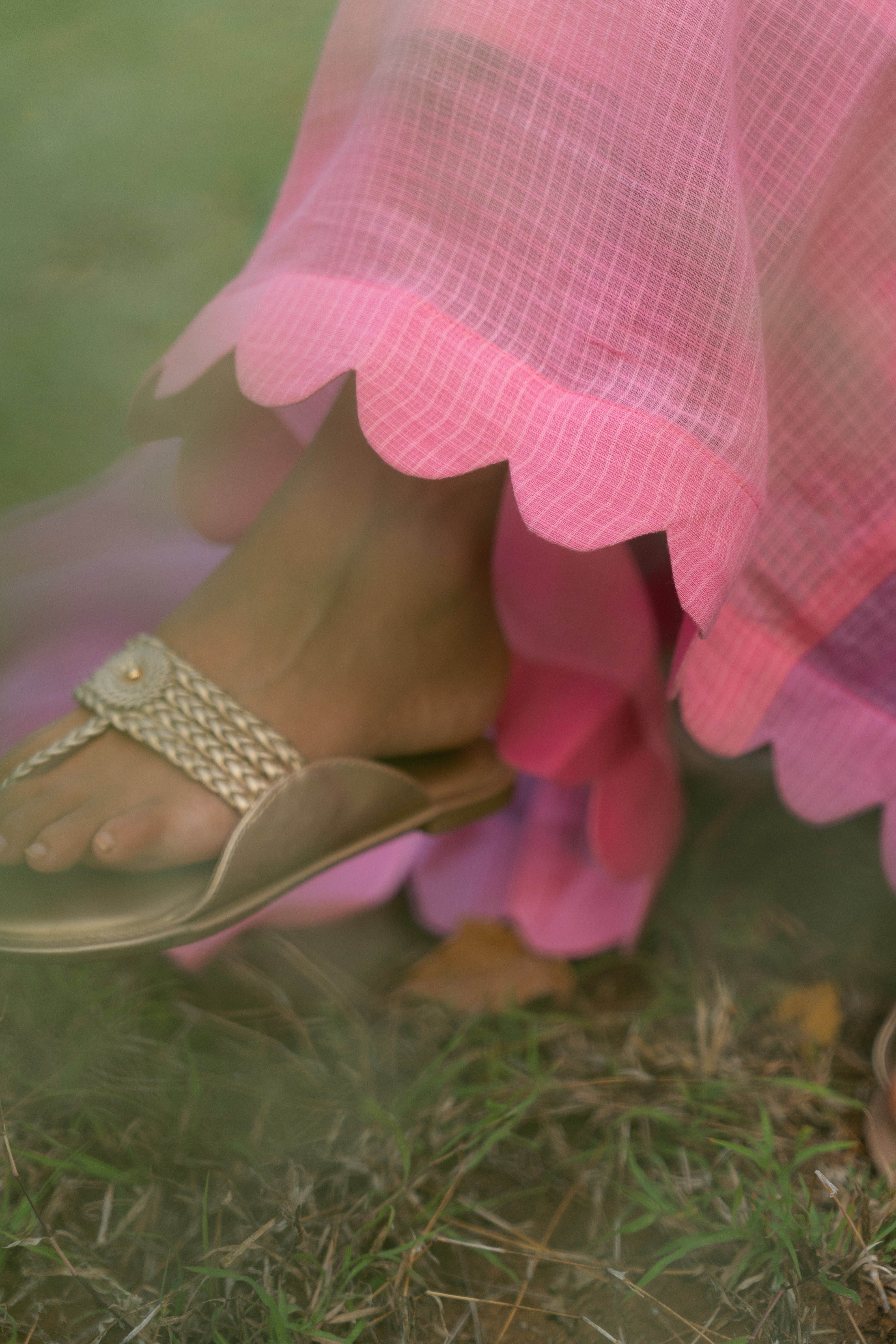 Gulabi Kota Anarkali Set