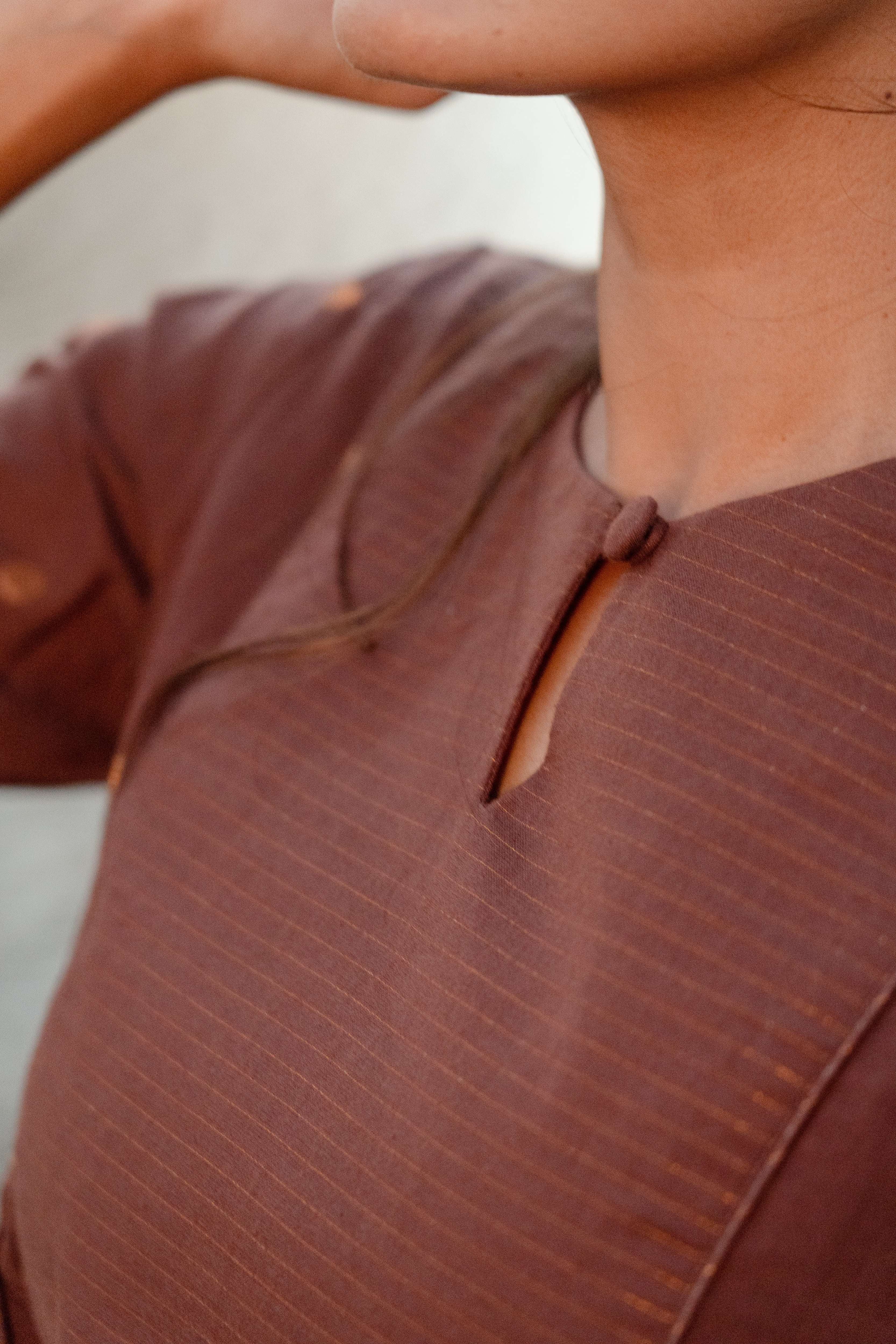 Brown Meera Co-ord Set