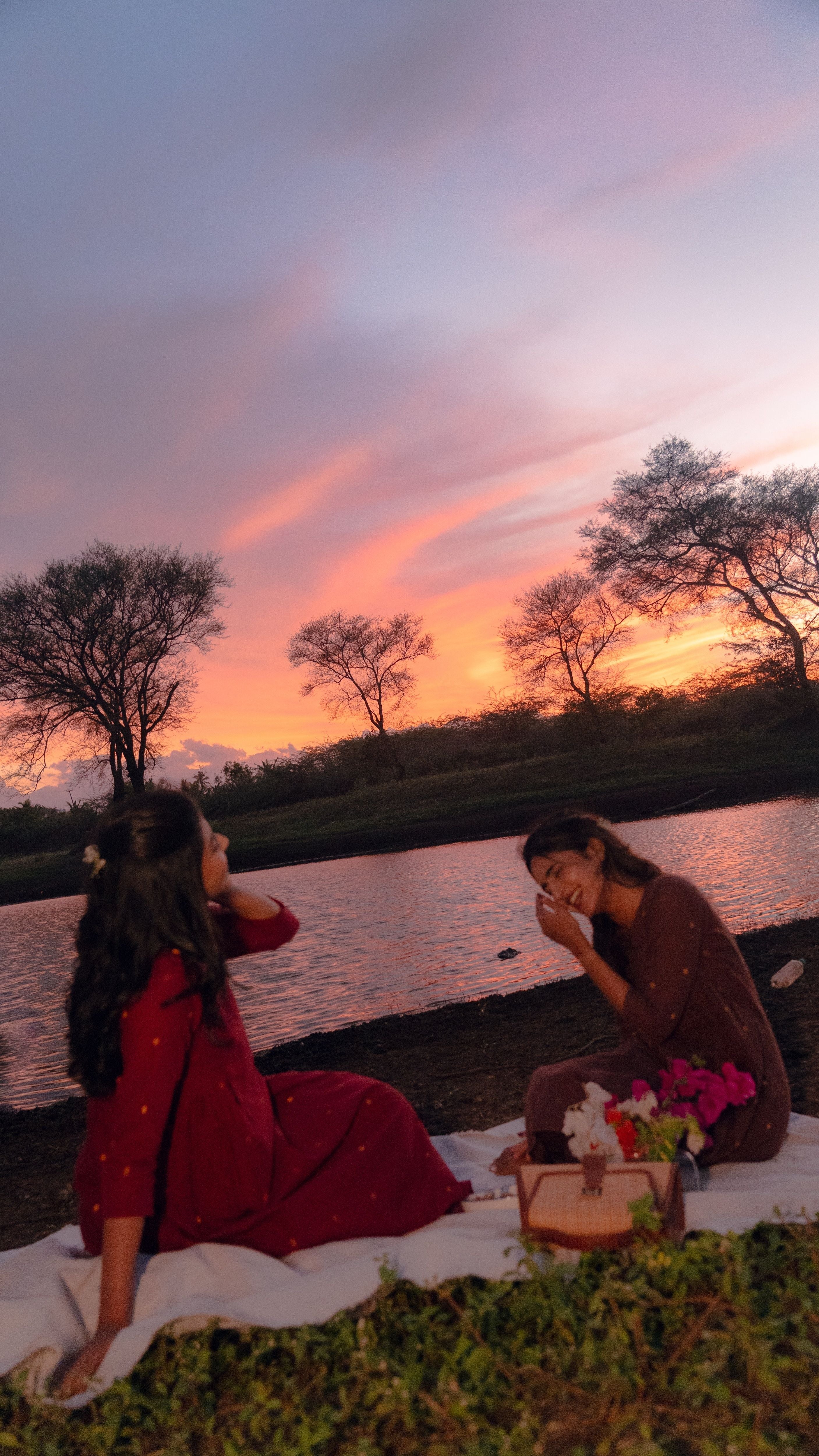 Brown Meera Co-ord Set