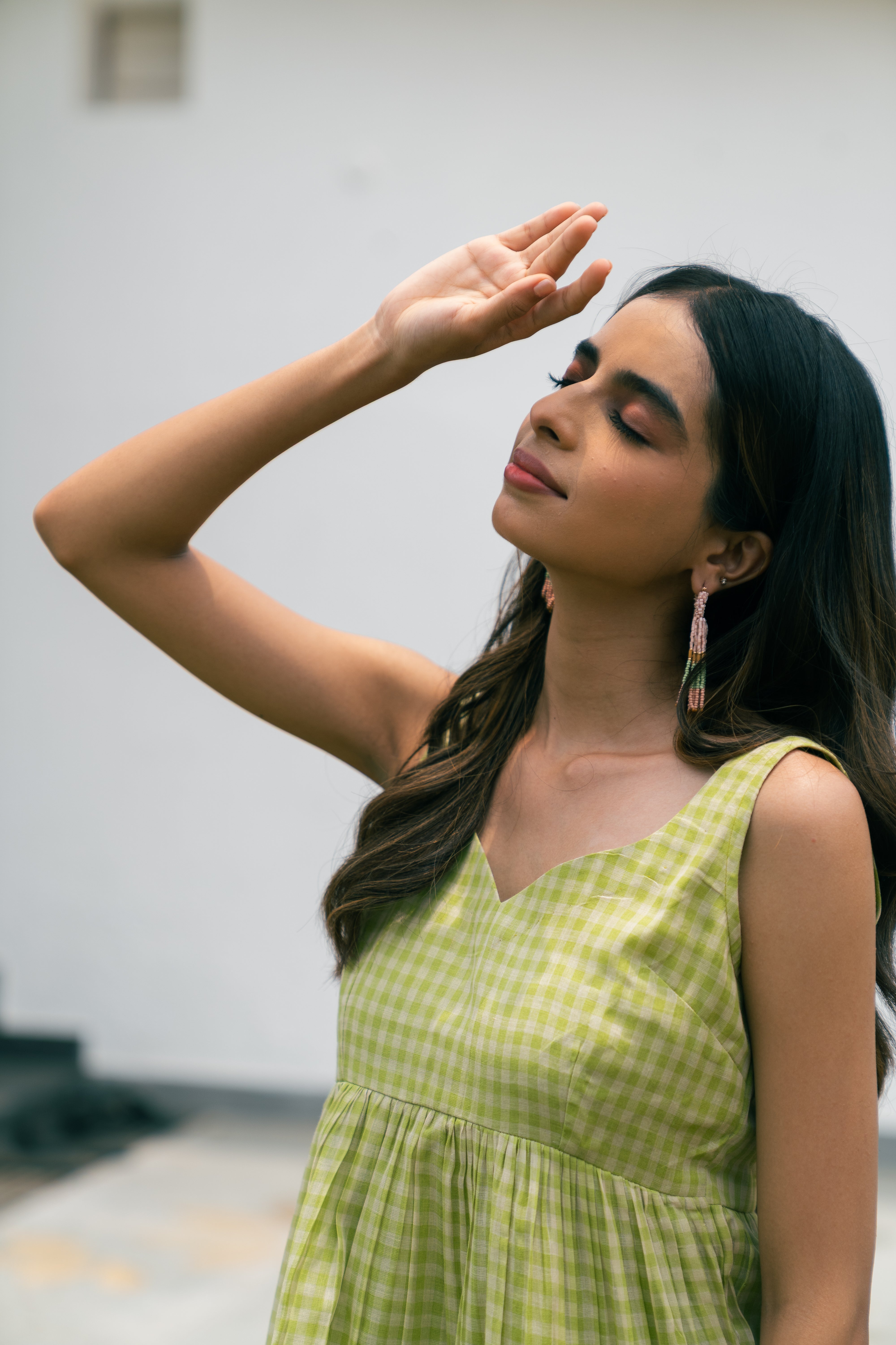 Lime Check co-ord
