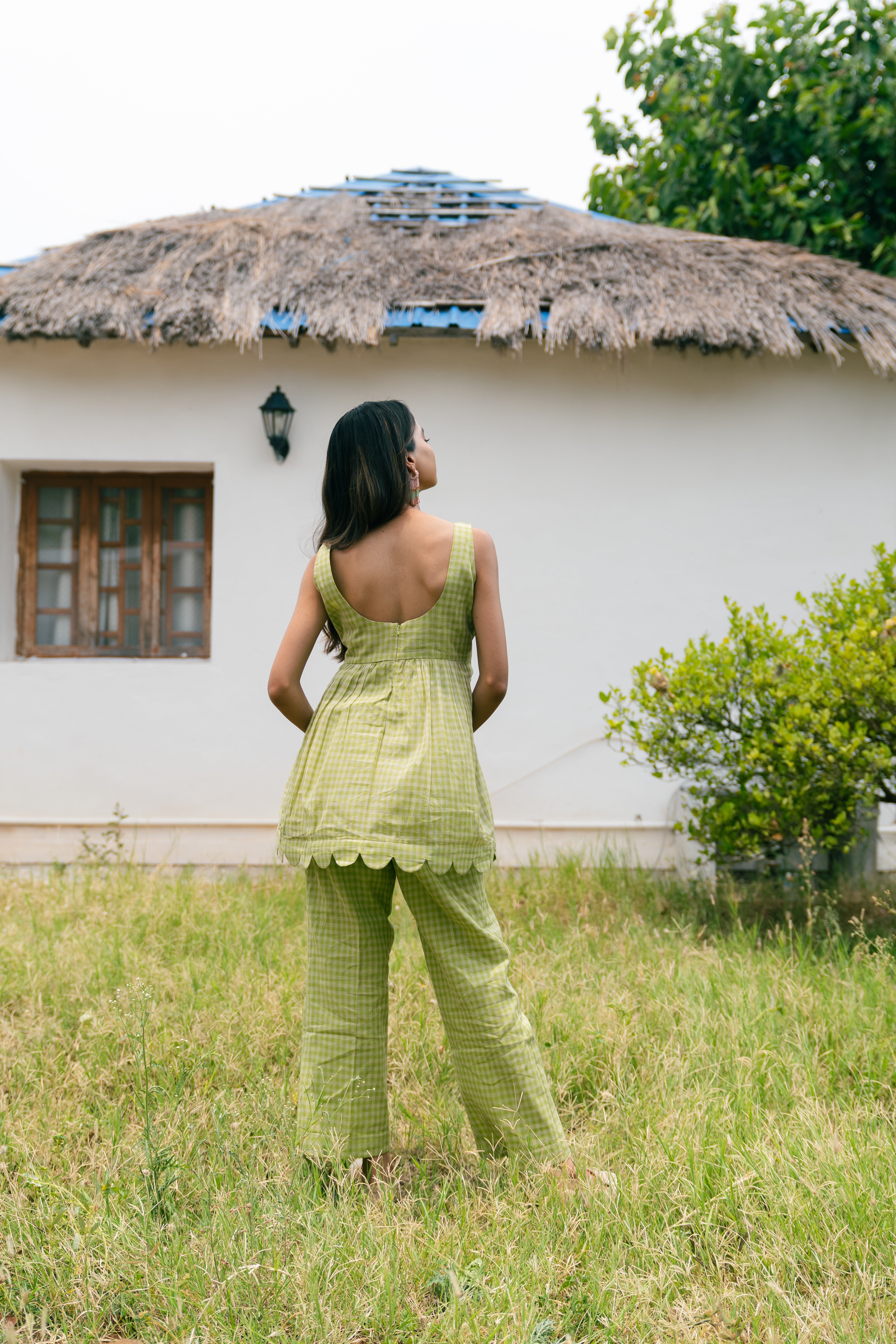 Lime Check co-ord
