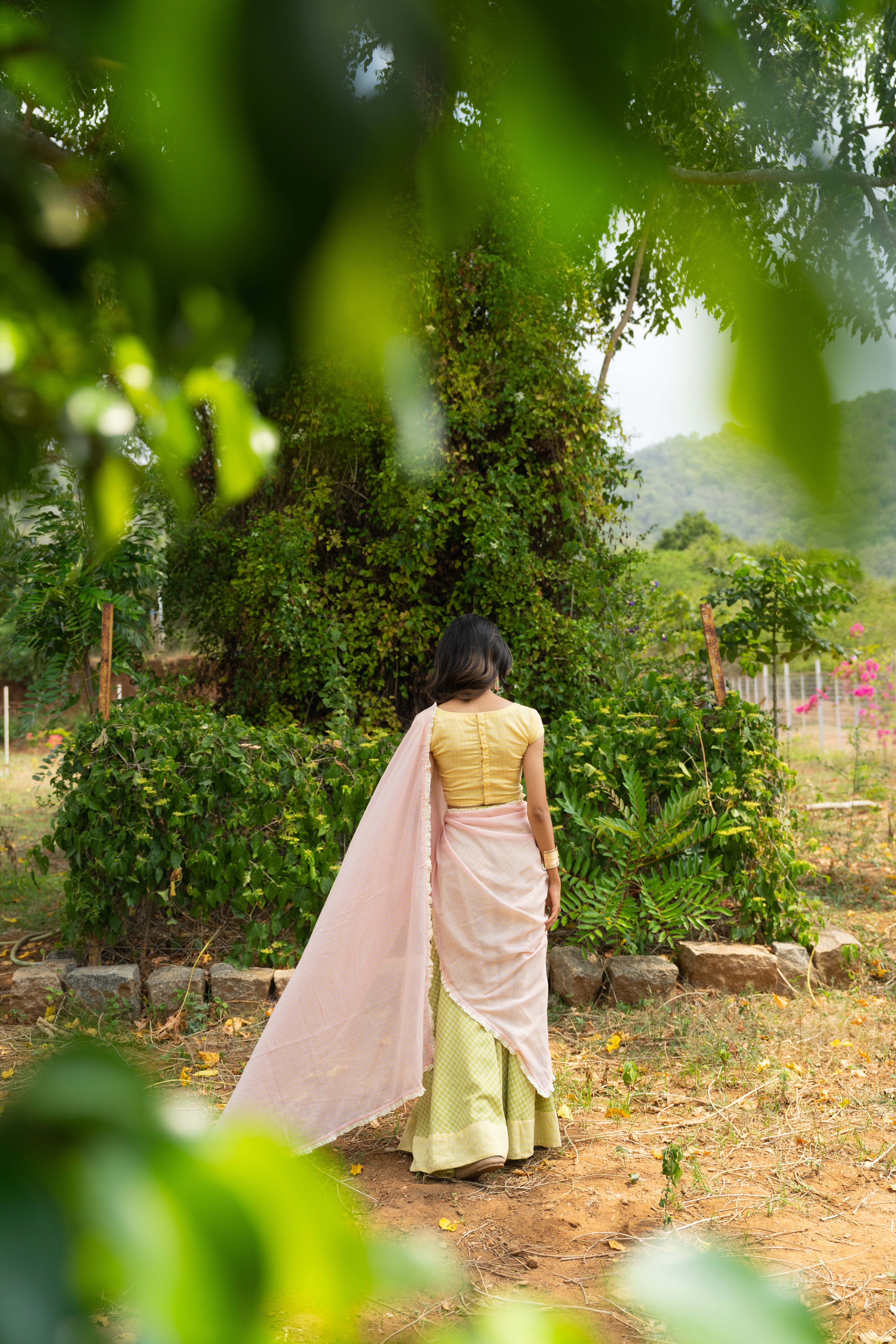 Cassata half saree