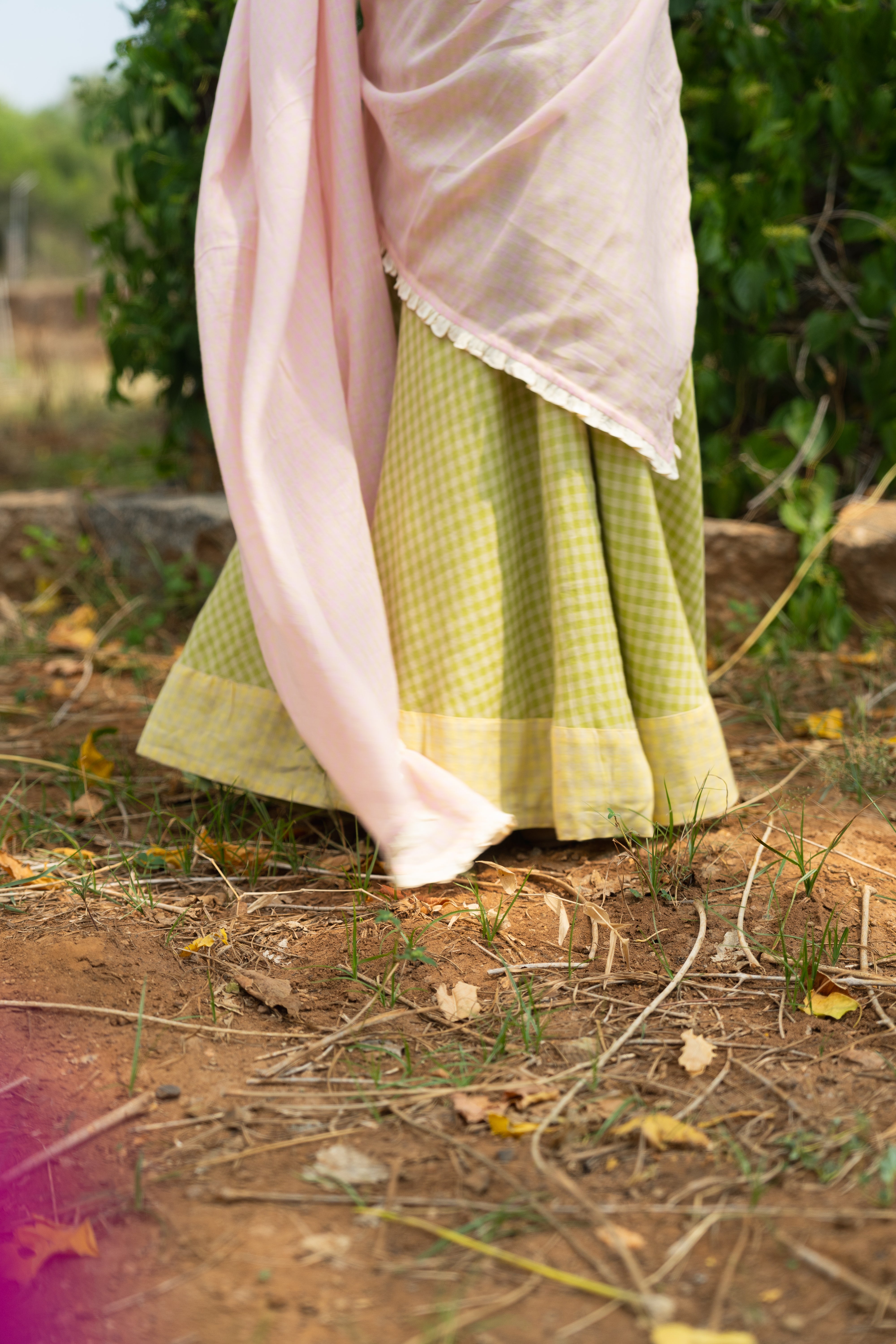 Cassata half saree