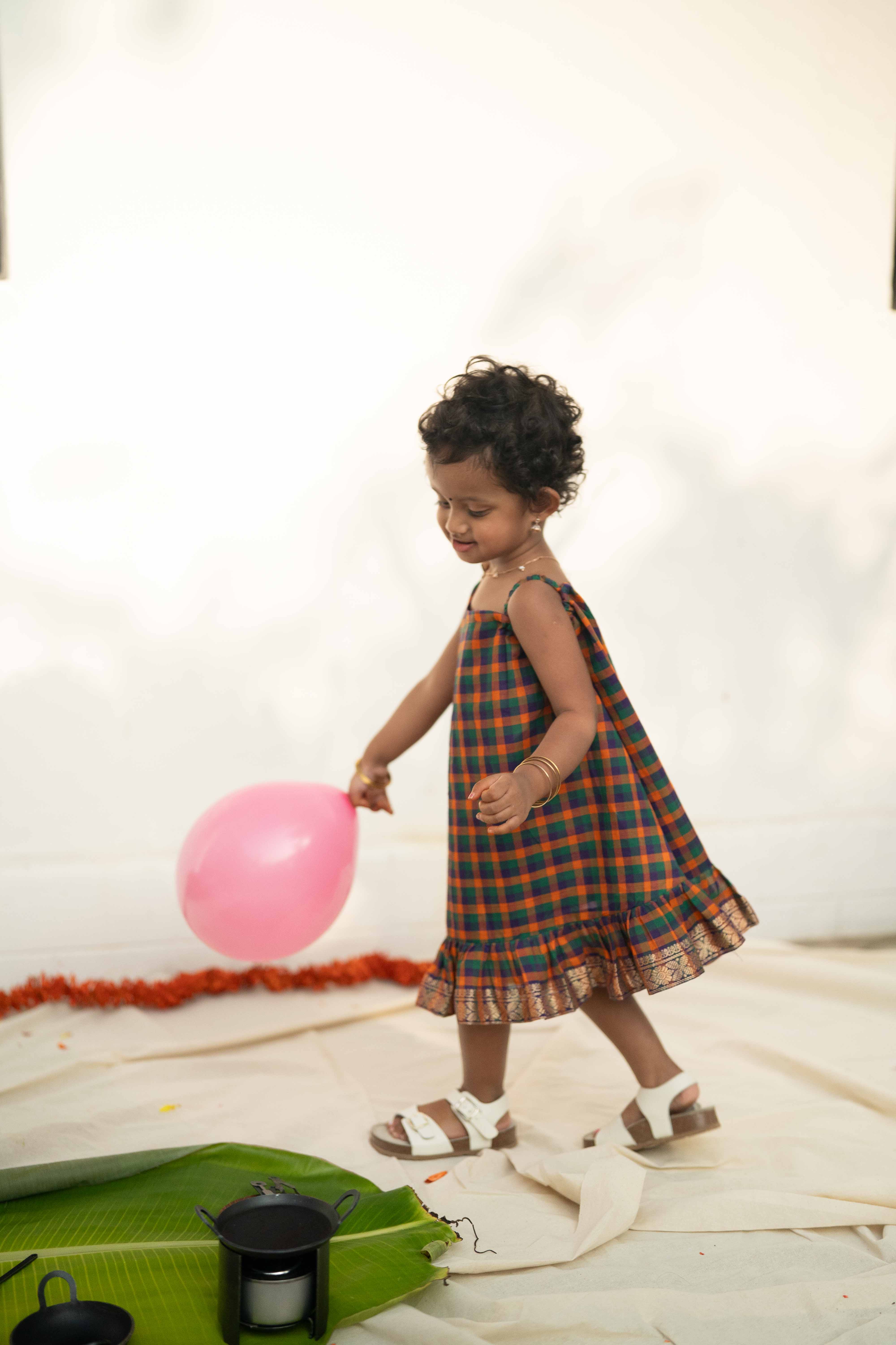 Varnam Kattam Frock