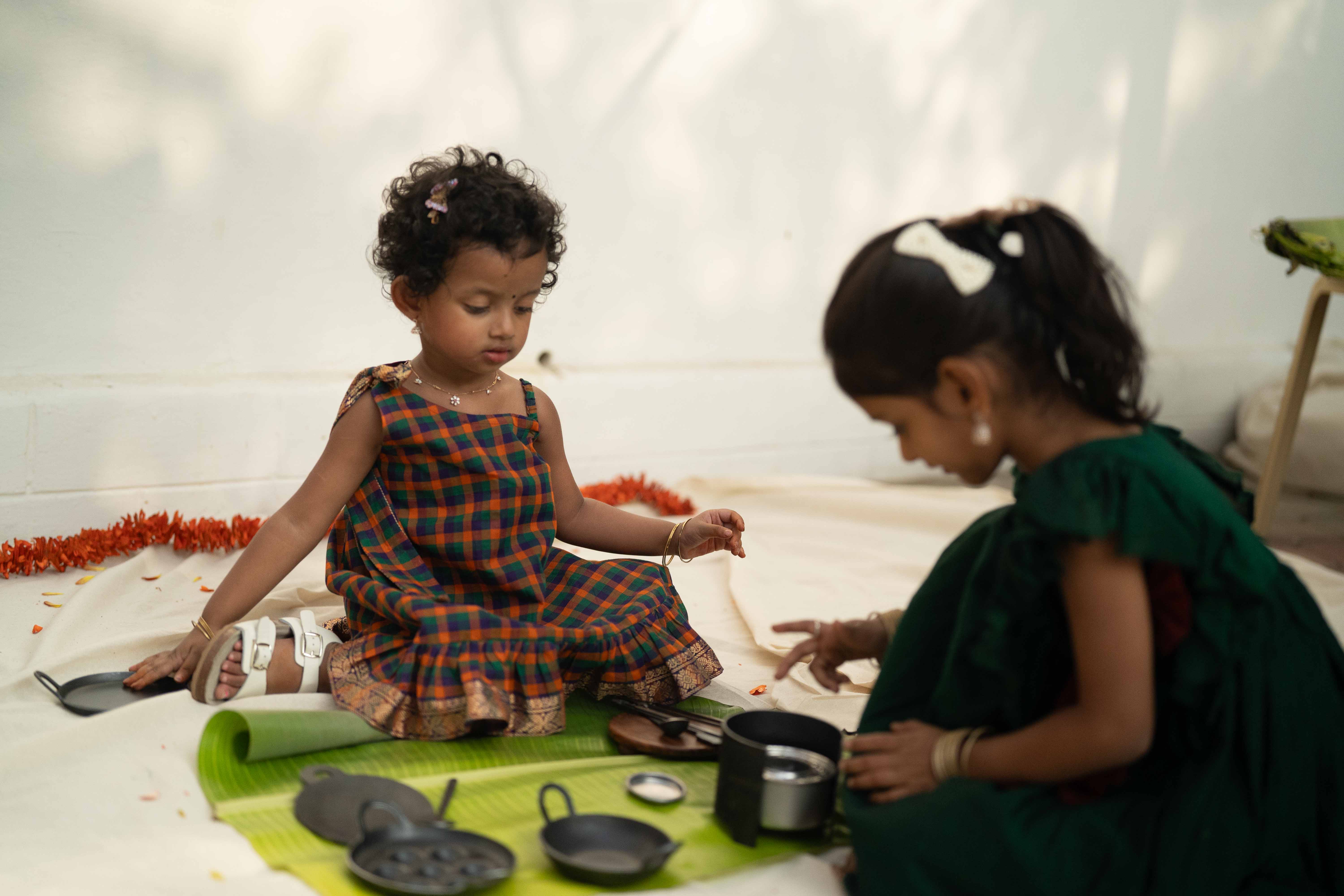 Varnam Kattam Frock