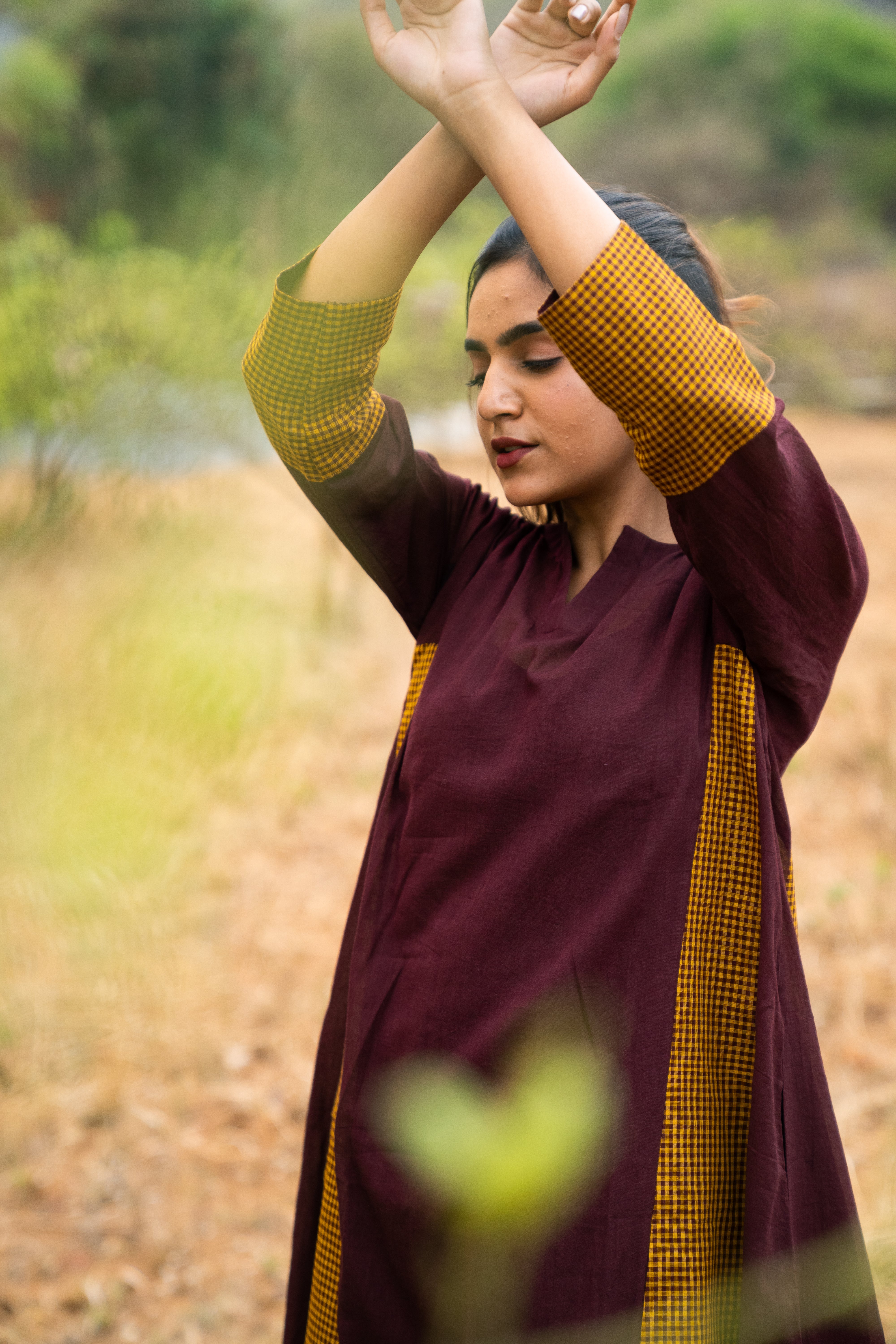 Mahogany kurta set