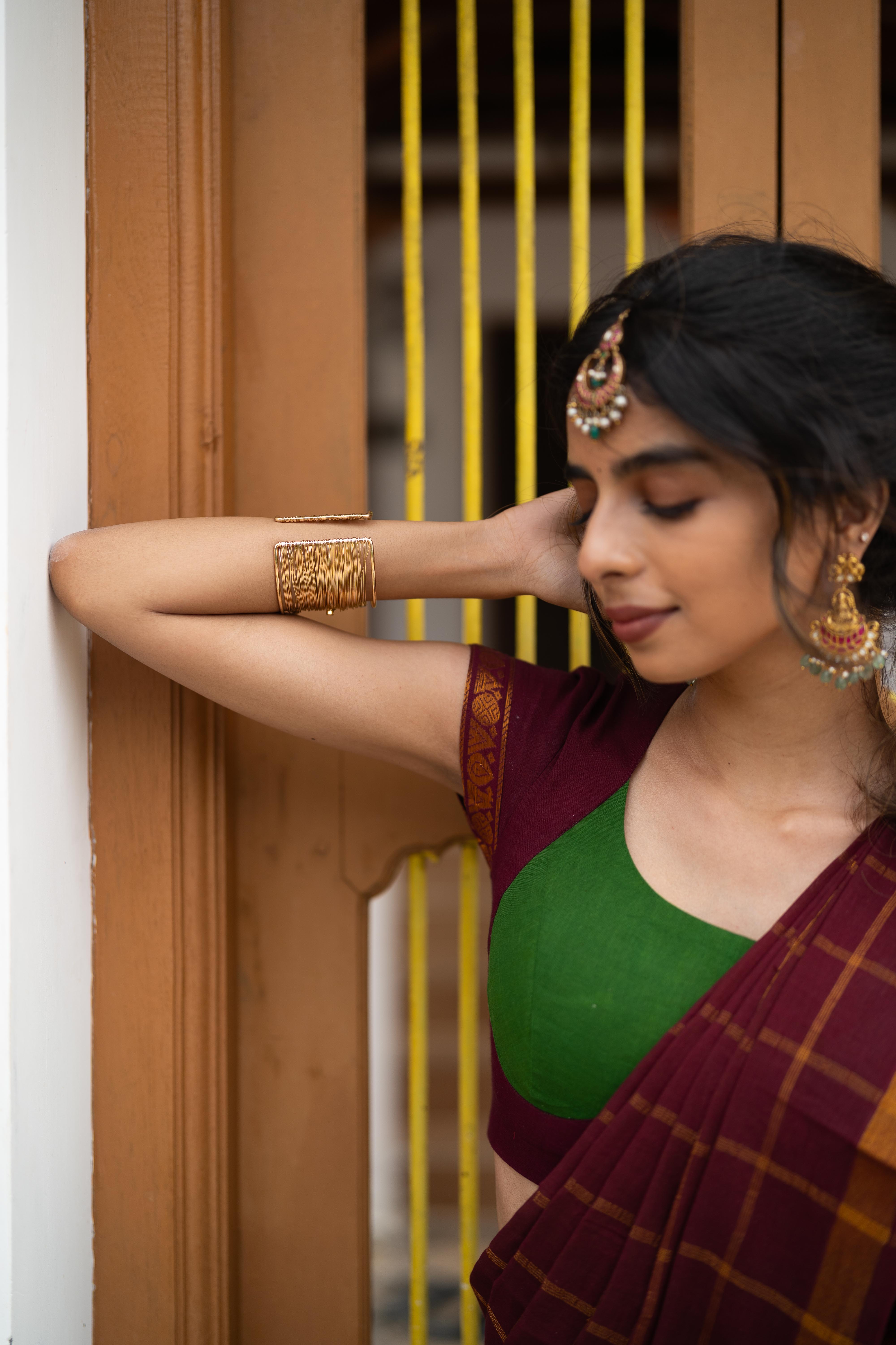 Arali half saree