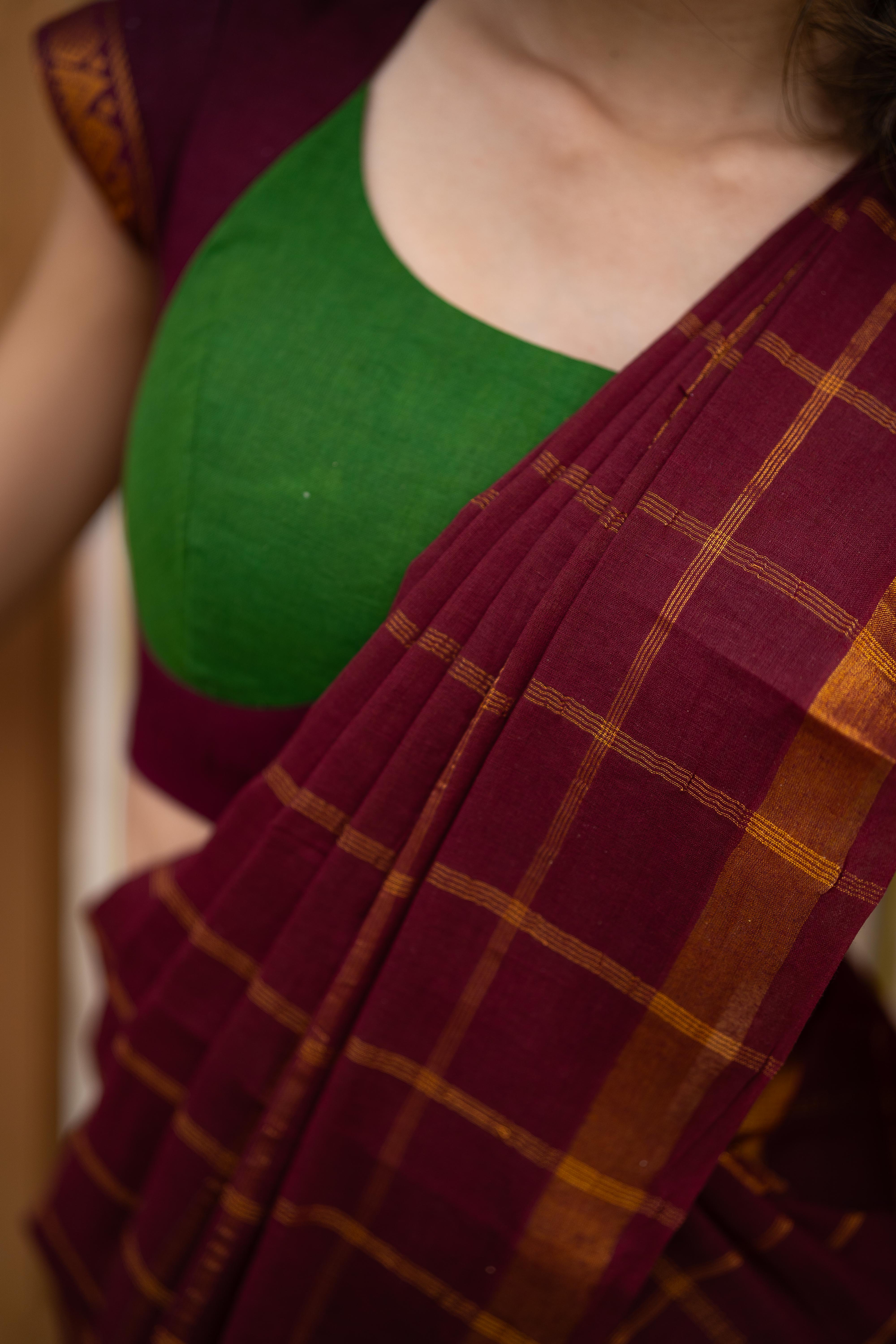 Arali half saree