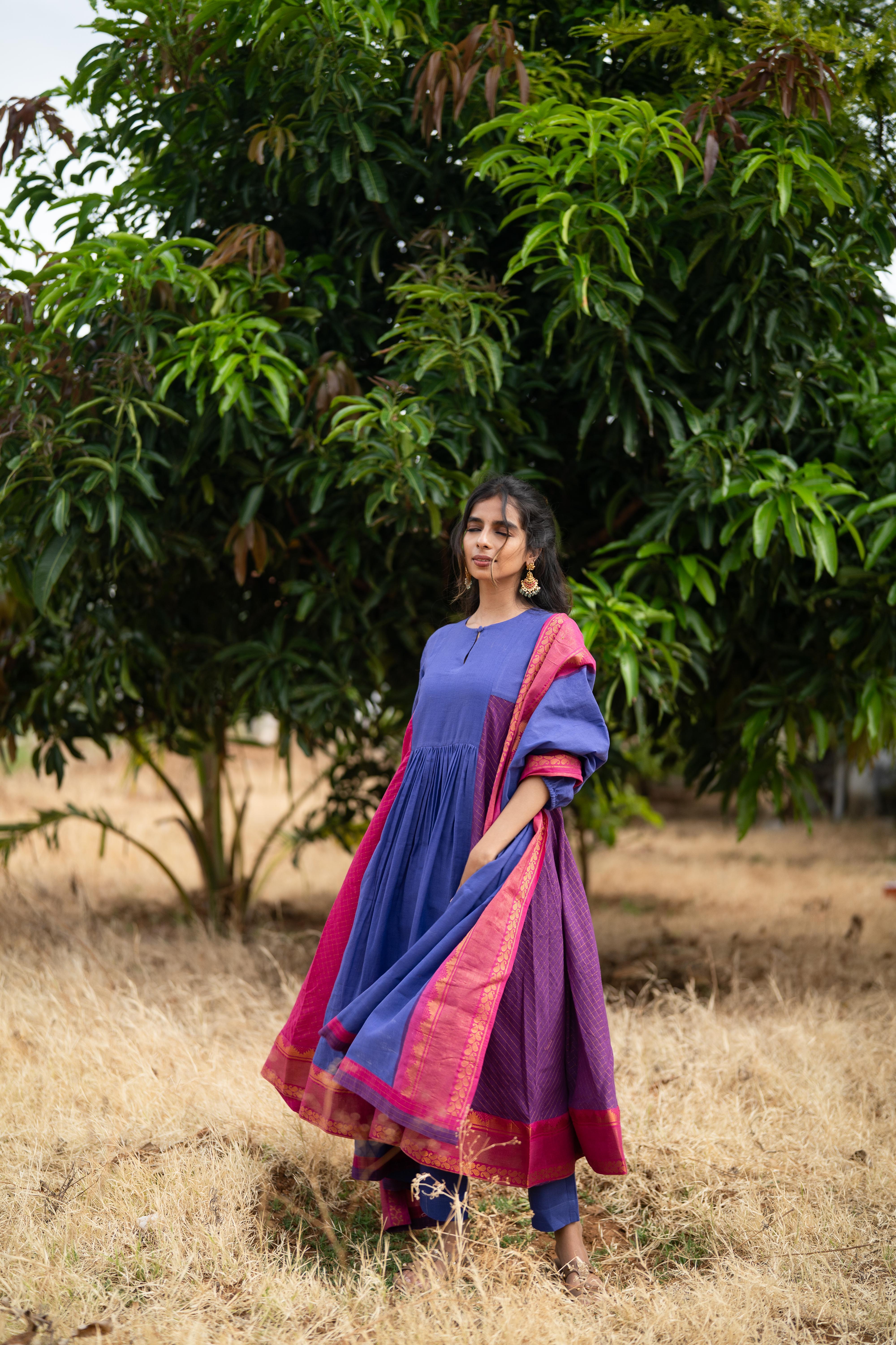 Rhythm Anarkali Set