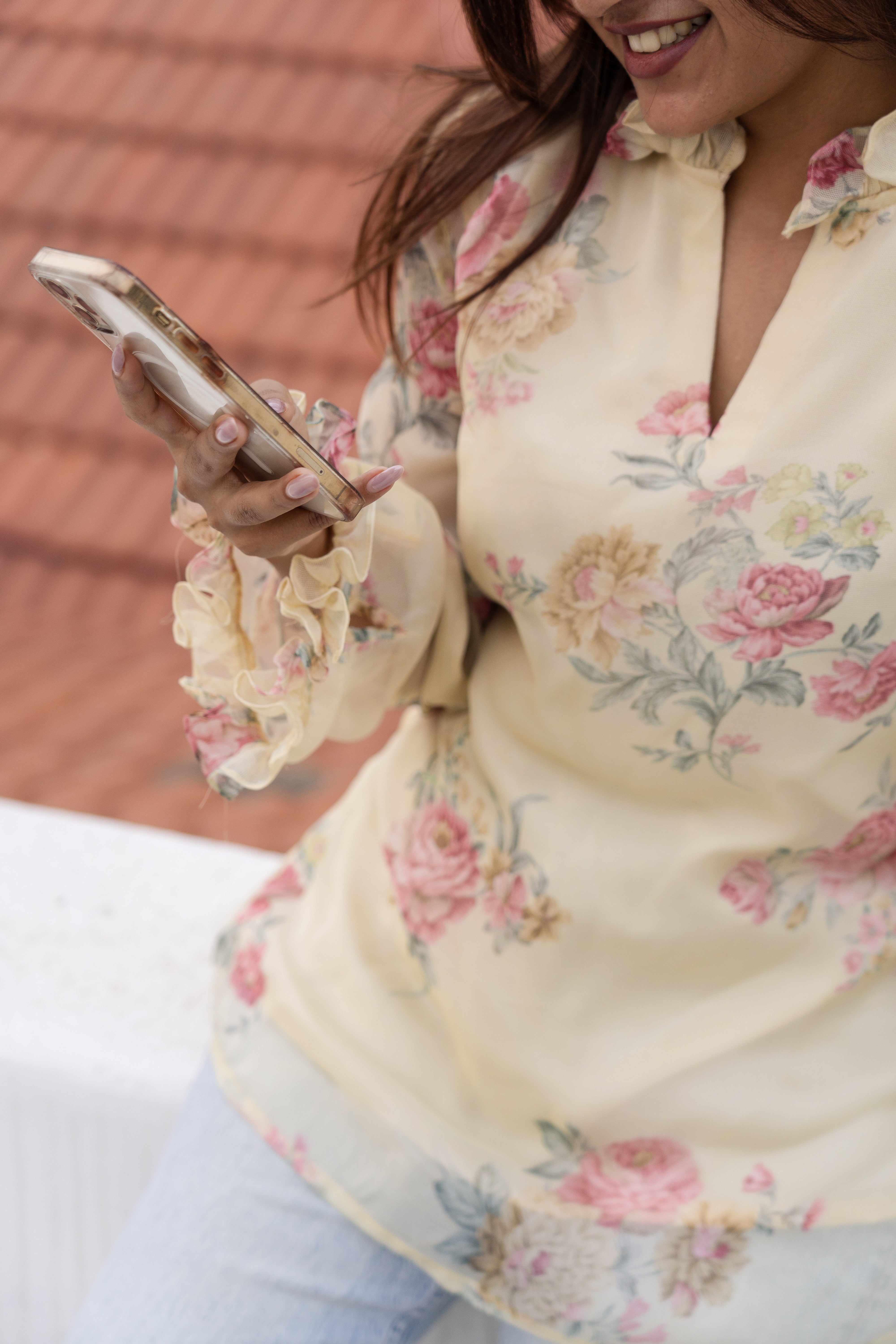 Butter Yellow Meadow Top