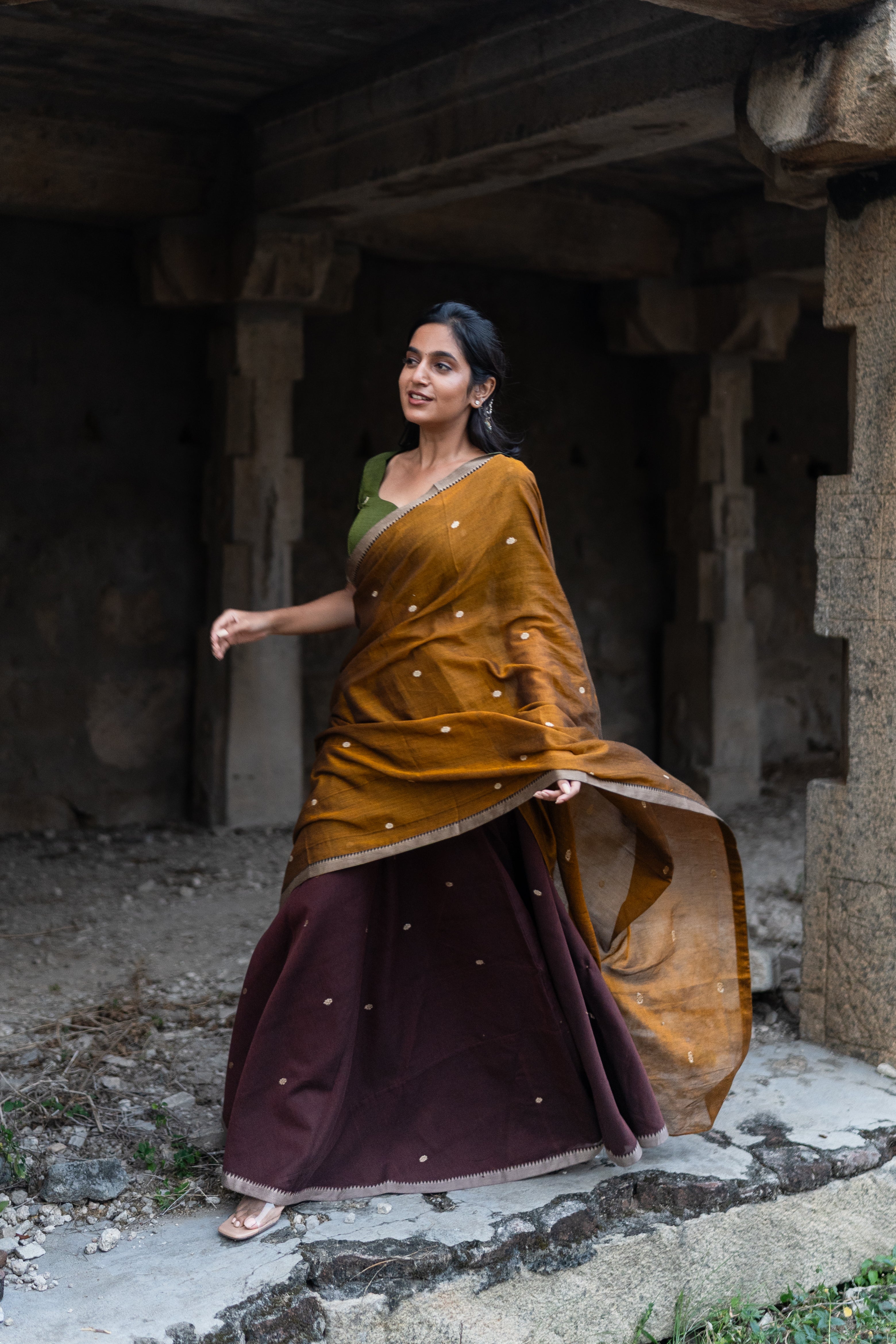 Vasudha half saree