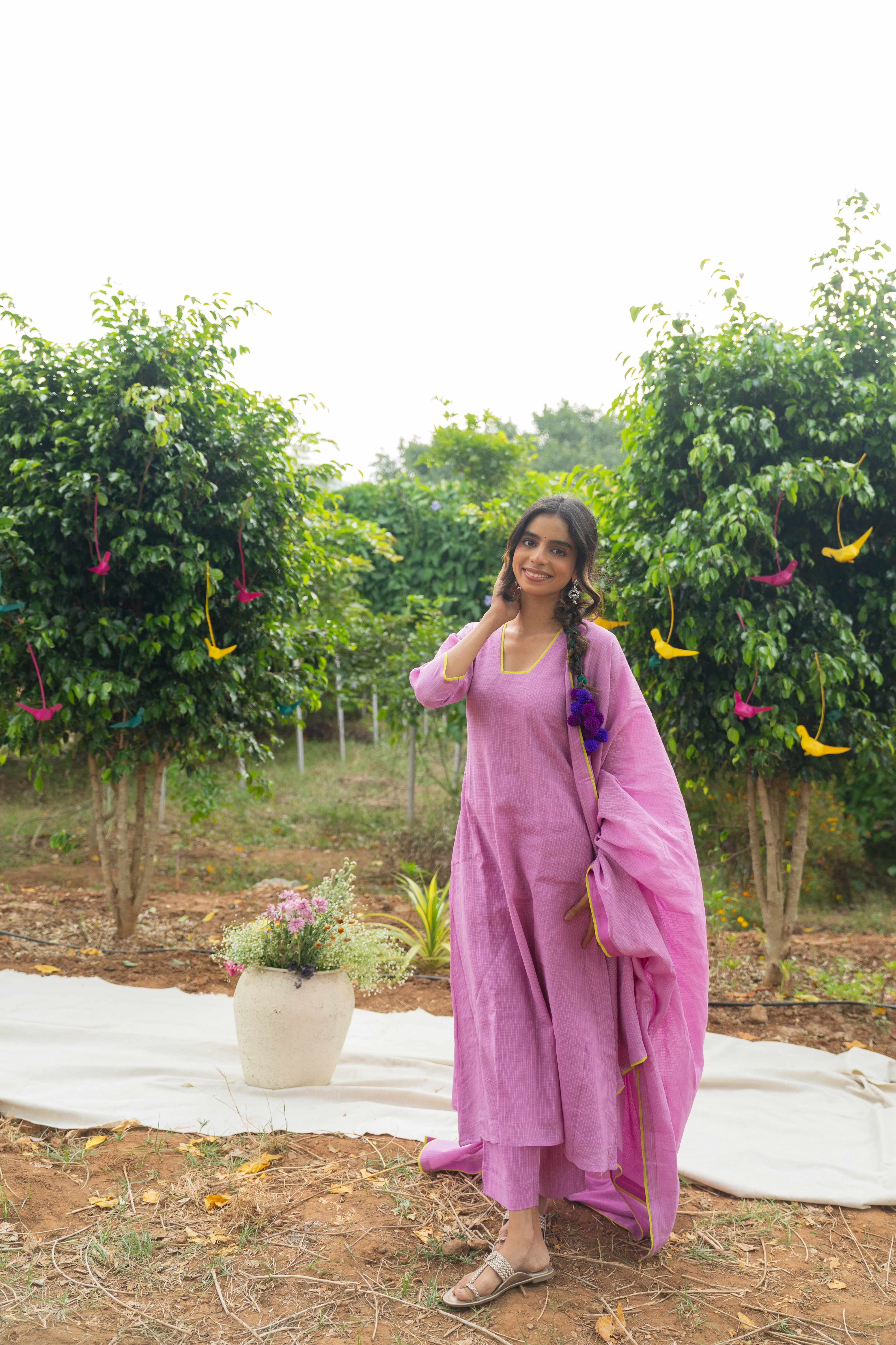 Amethyst Kota Salwar Set
