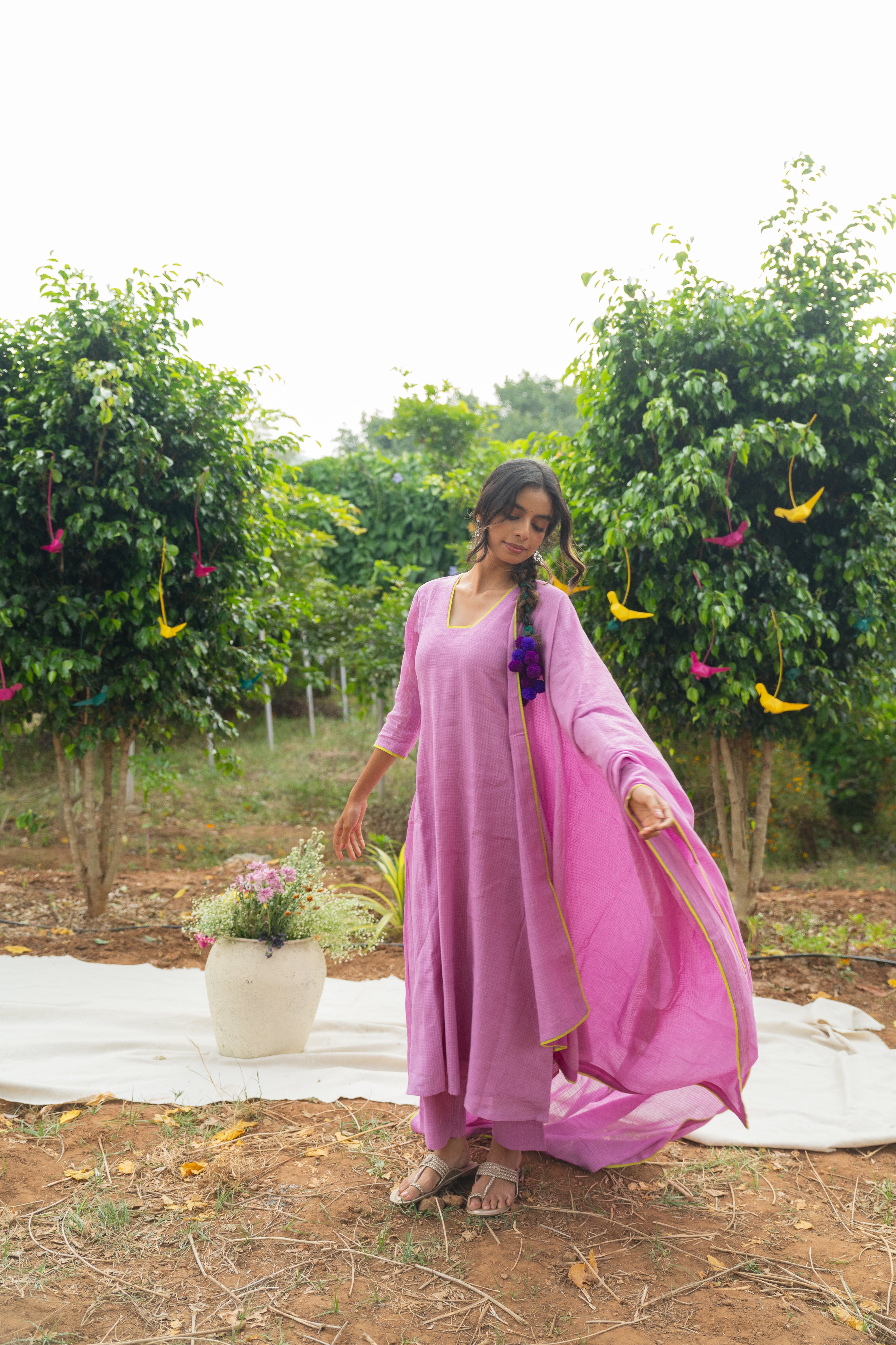 Amethyst Kota Salwar Set