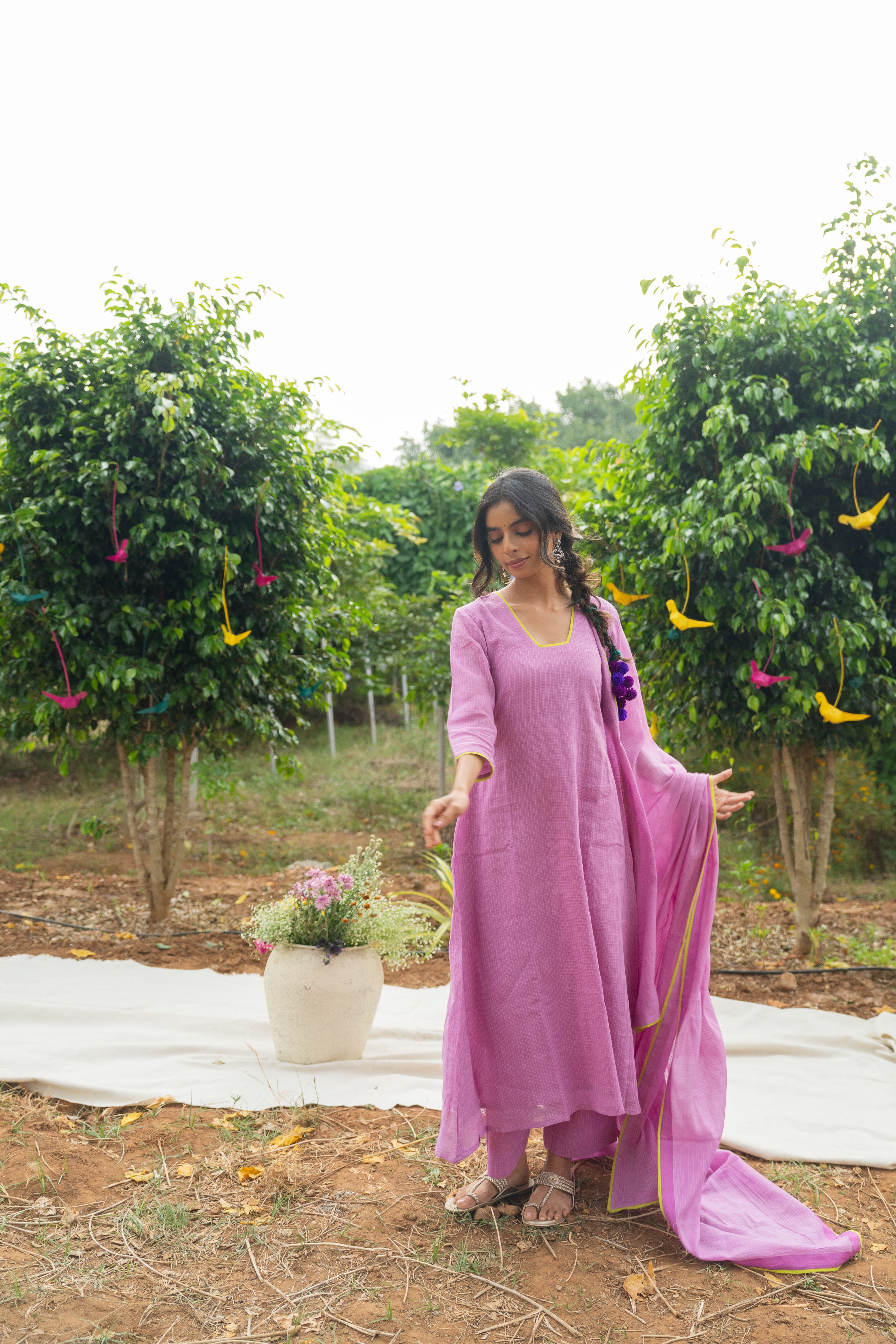 Amethyst Kota Salwar Set
