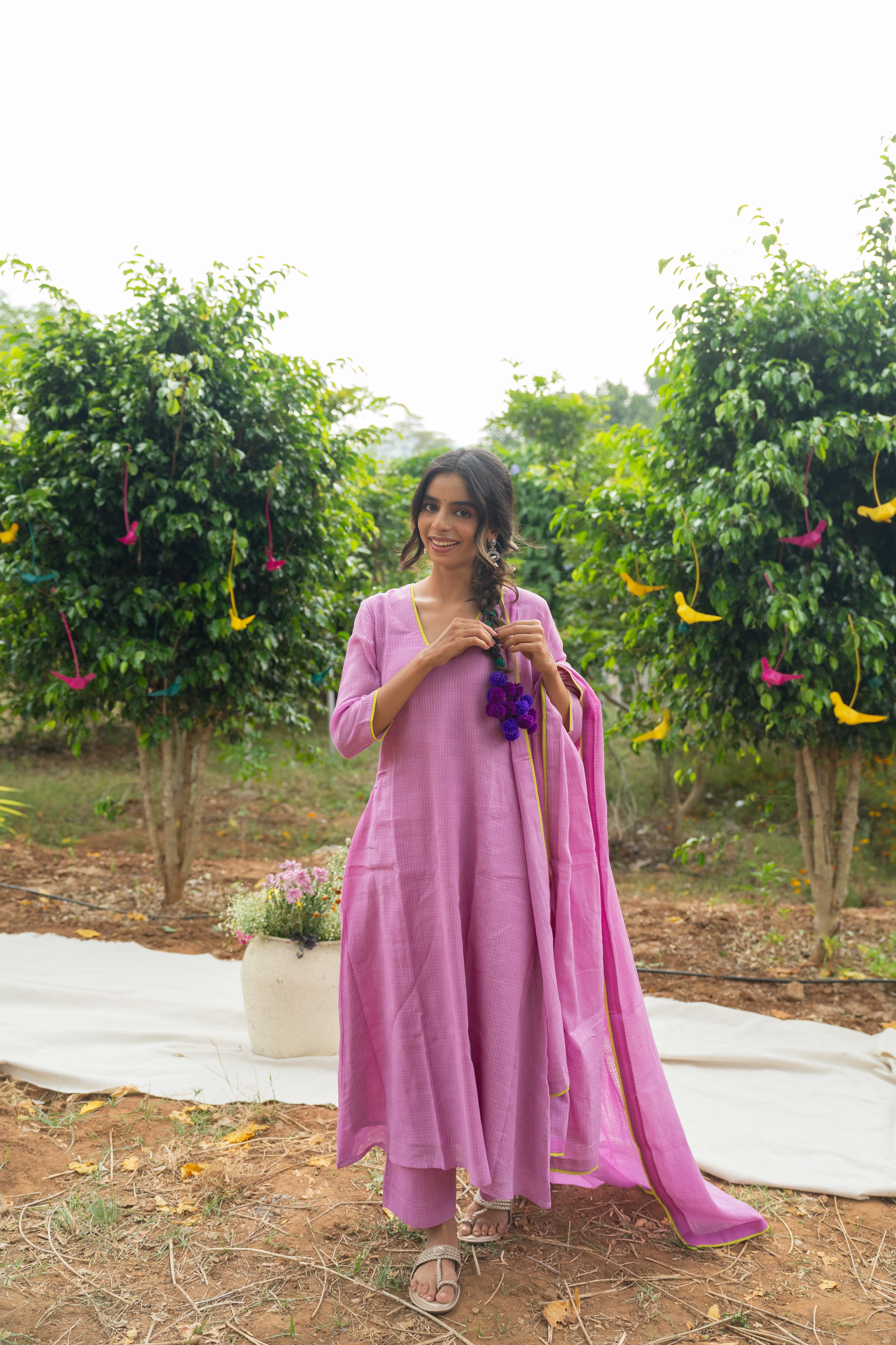 Amethyst Kota Salwar Set
