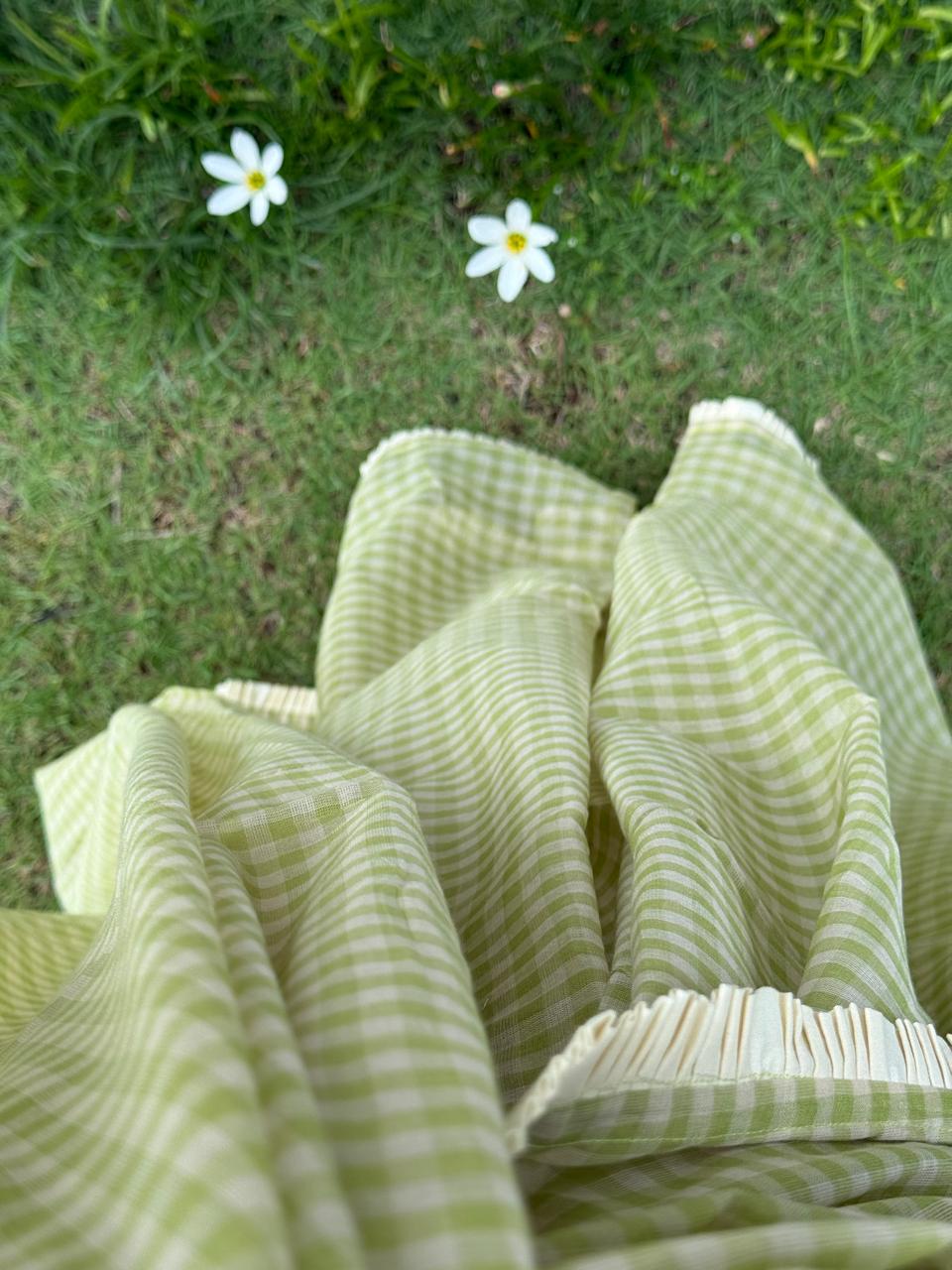 Izhai Checks Saree