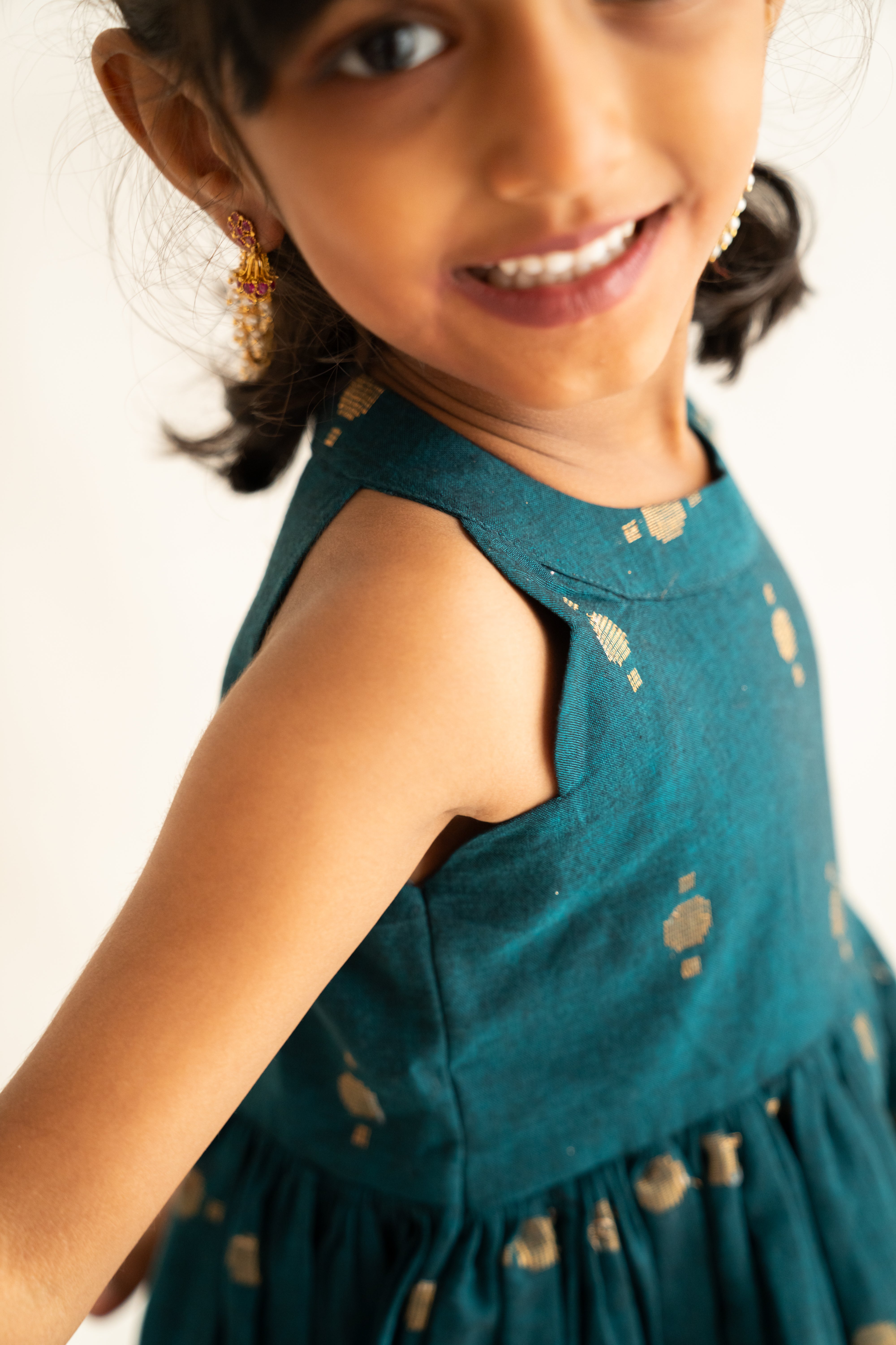 Mayil butta Frock