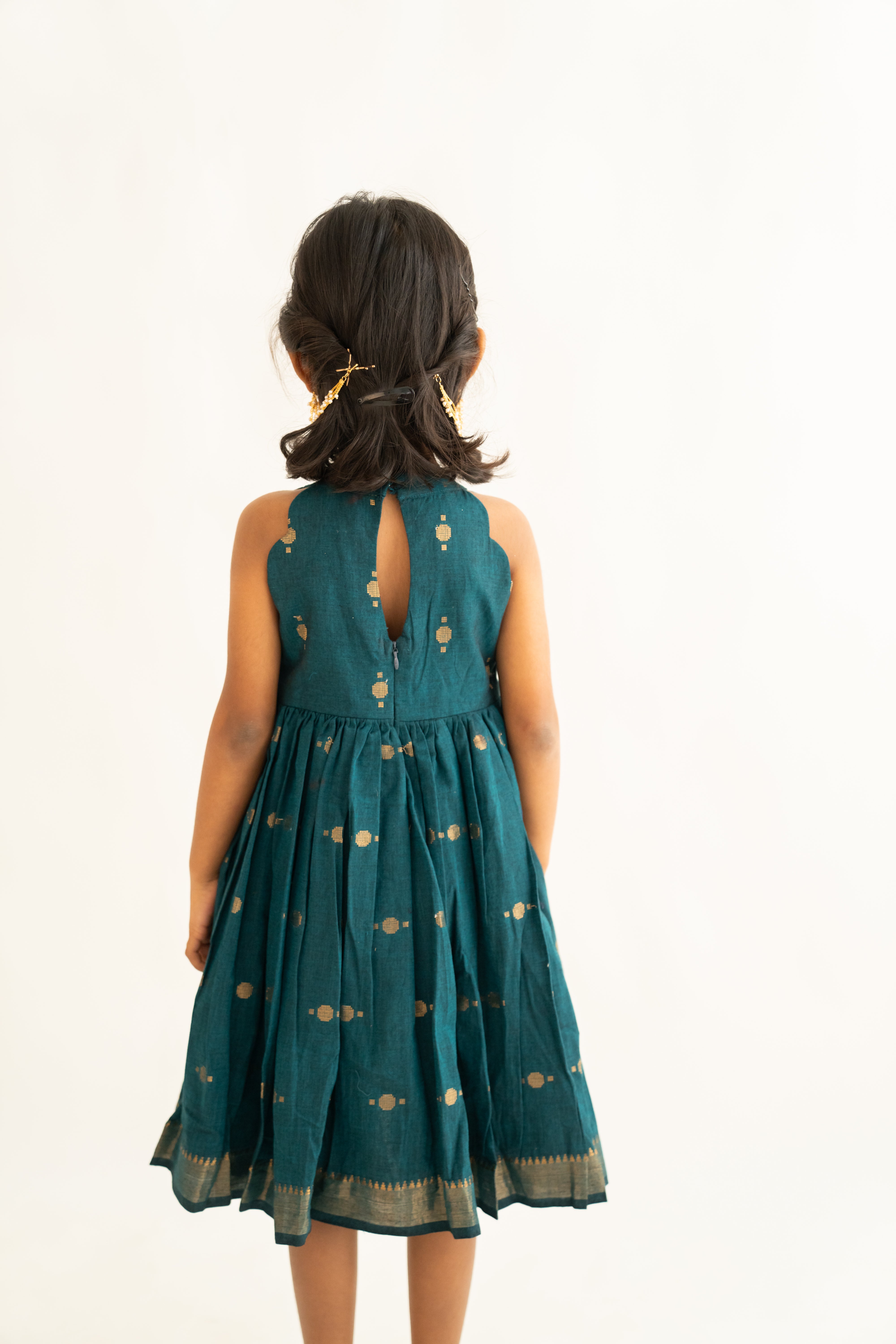 Mayil butta Frock