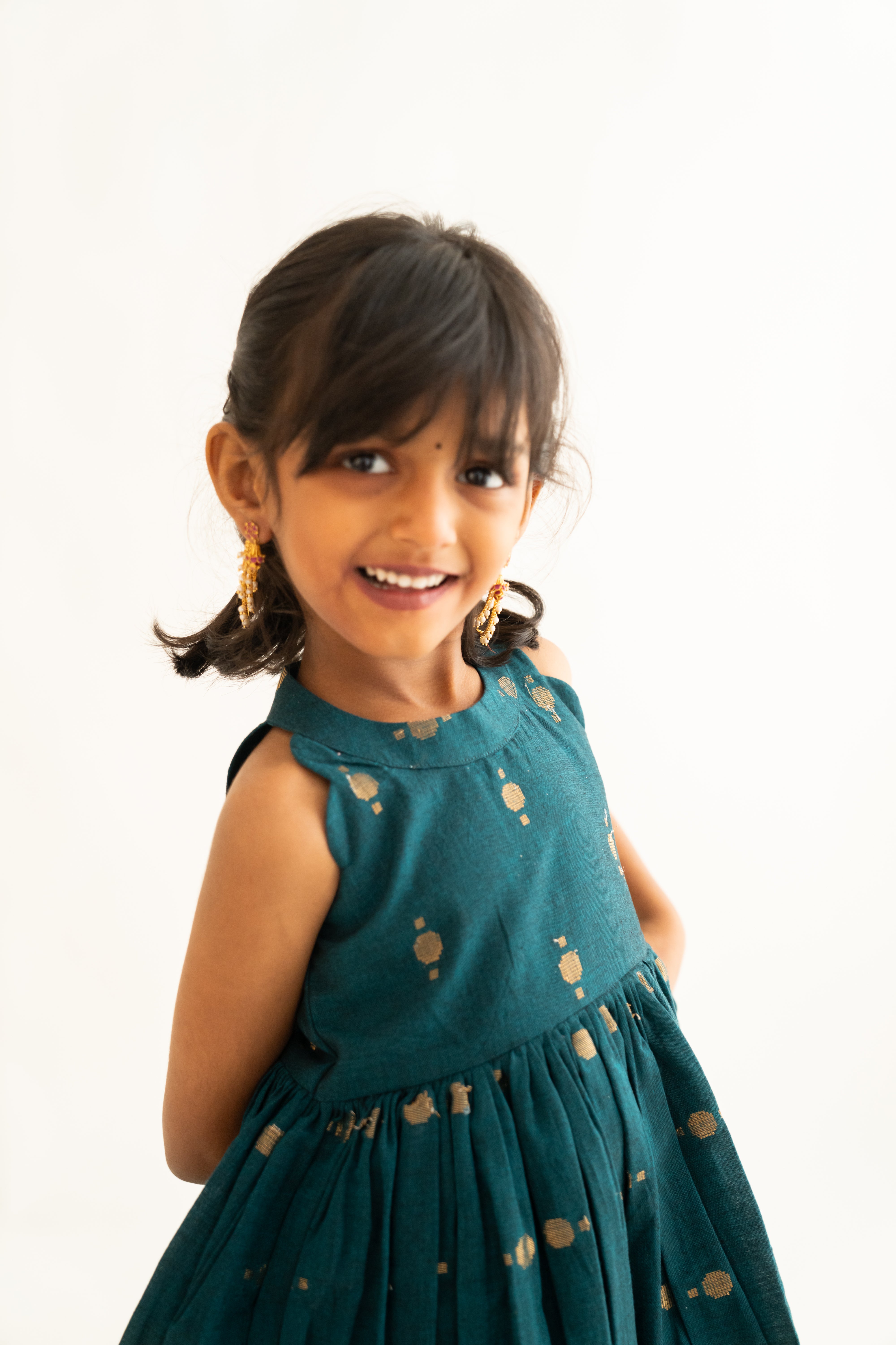 Mayil butta Frock