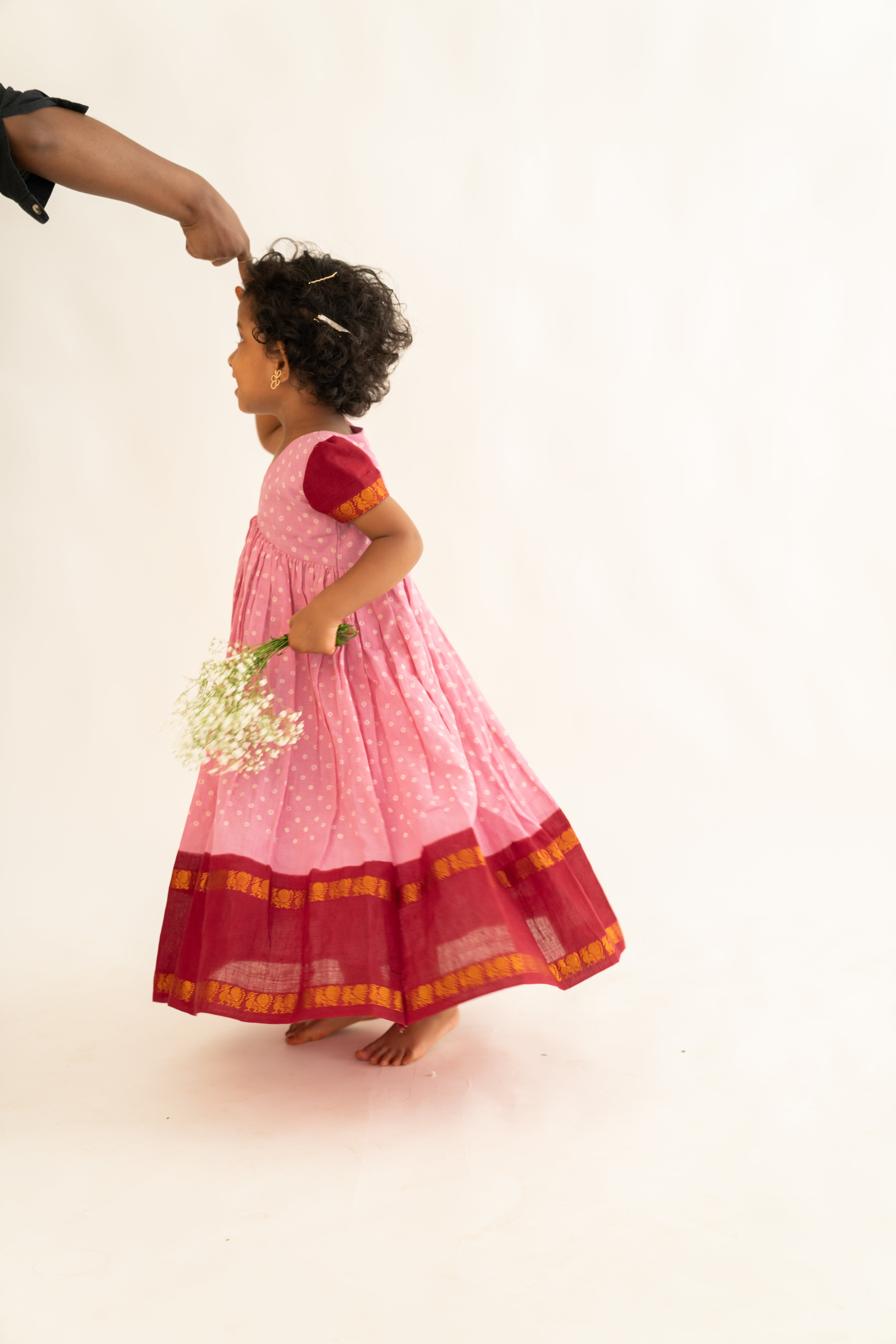 Crimson rose dress