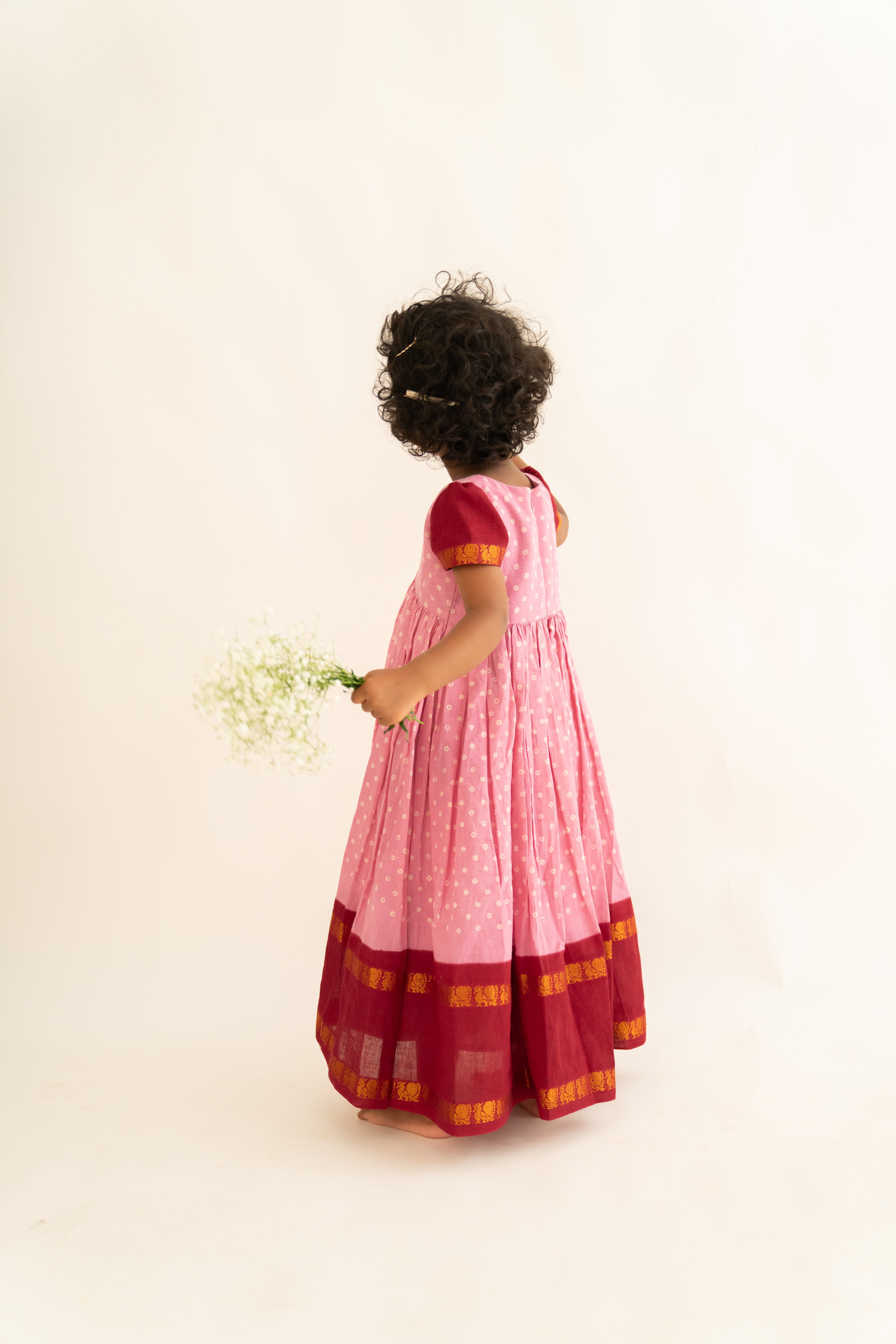 Crimson rose dress